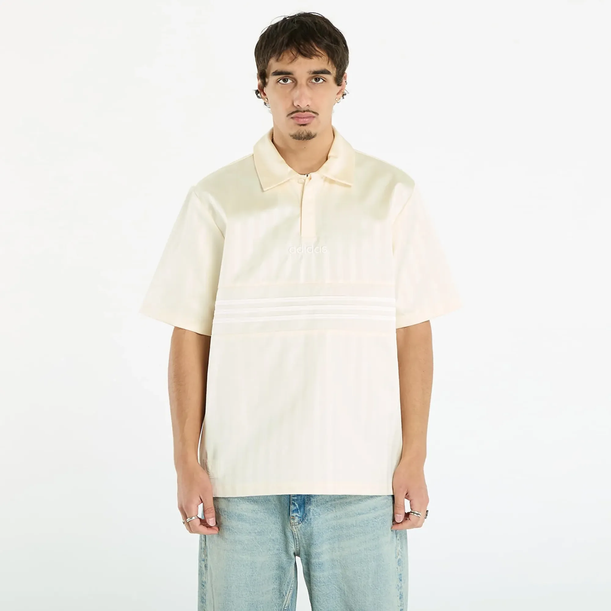 Jersey Adidas Premium Satin Jersey Cream White/ Collegiate Orange/ White Xl