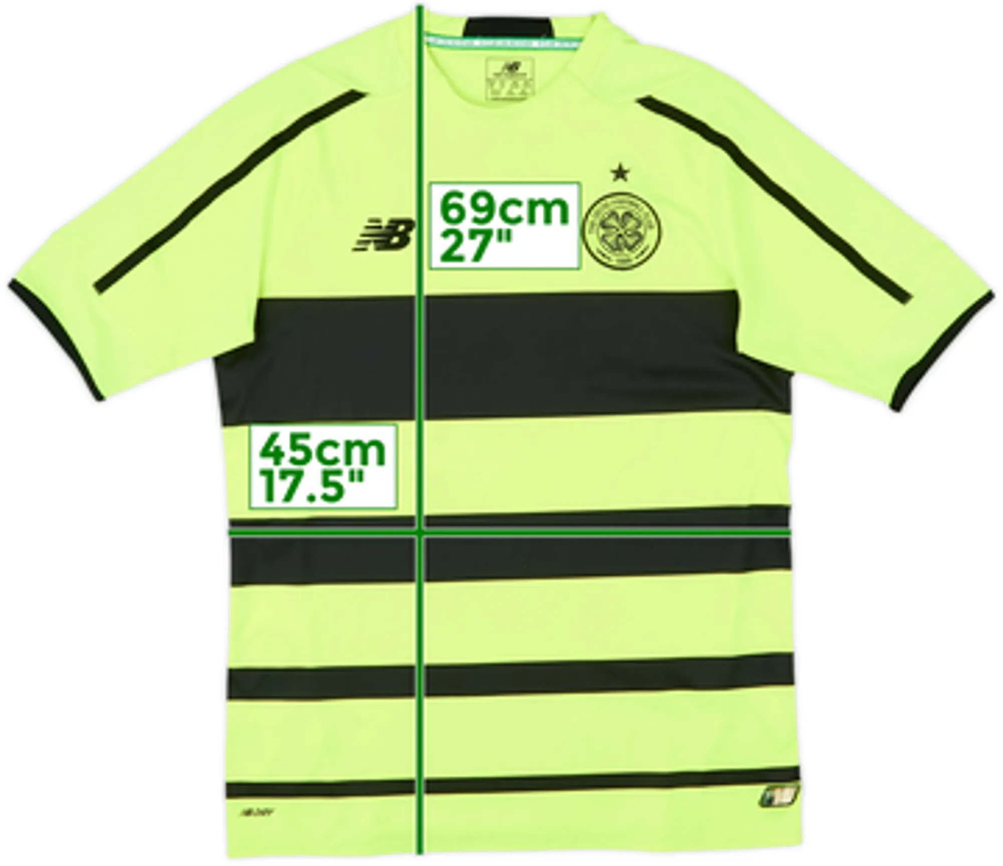 NewBalance Celtic Boys SS Third Shirt 2015/16