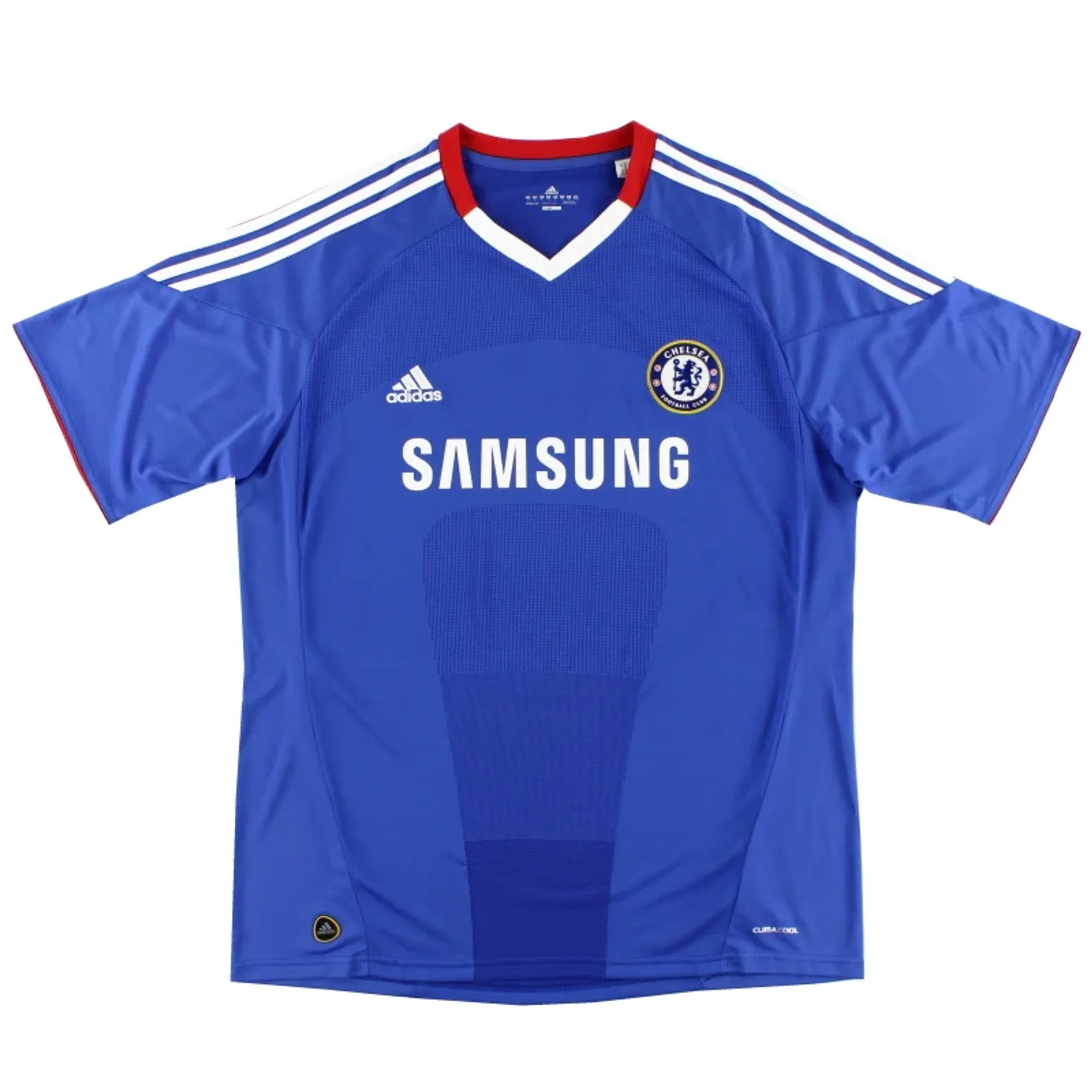 2010-11 Chelsea adidas Home Shirt L - Chelsea / Excellent 