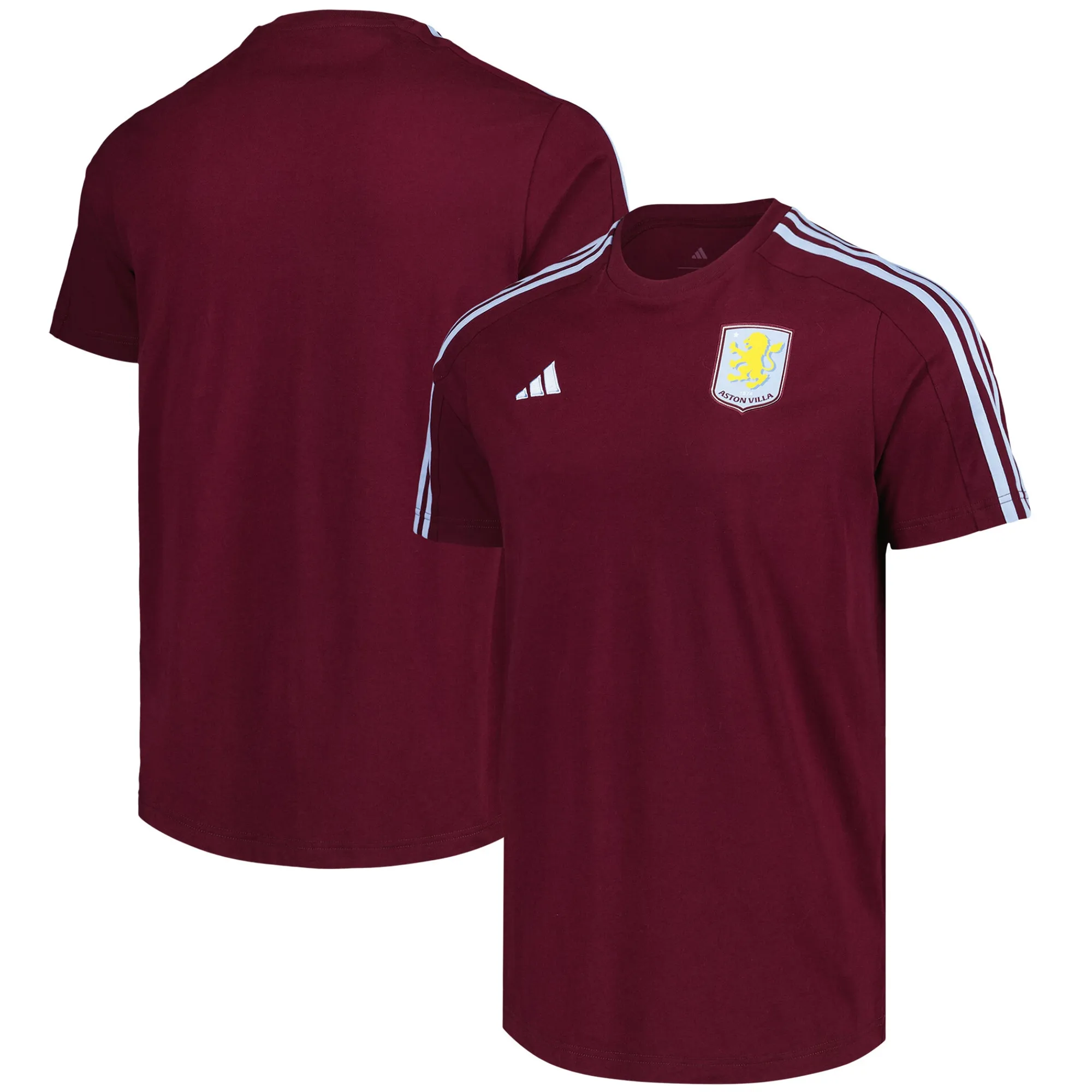 Aston Villa adidas DNA T-Shirt - Claret