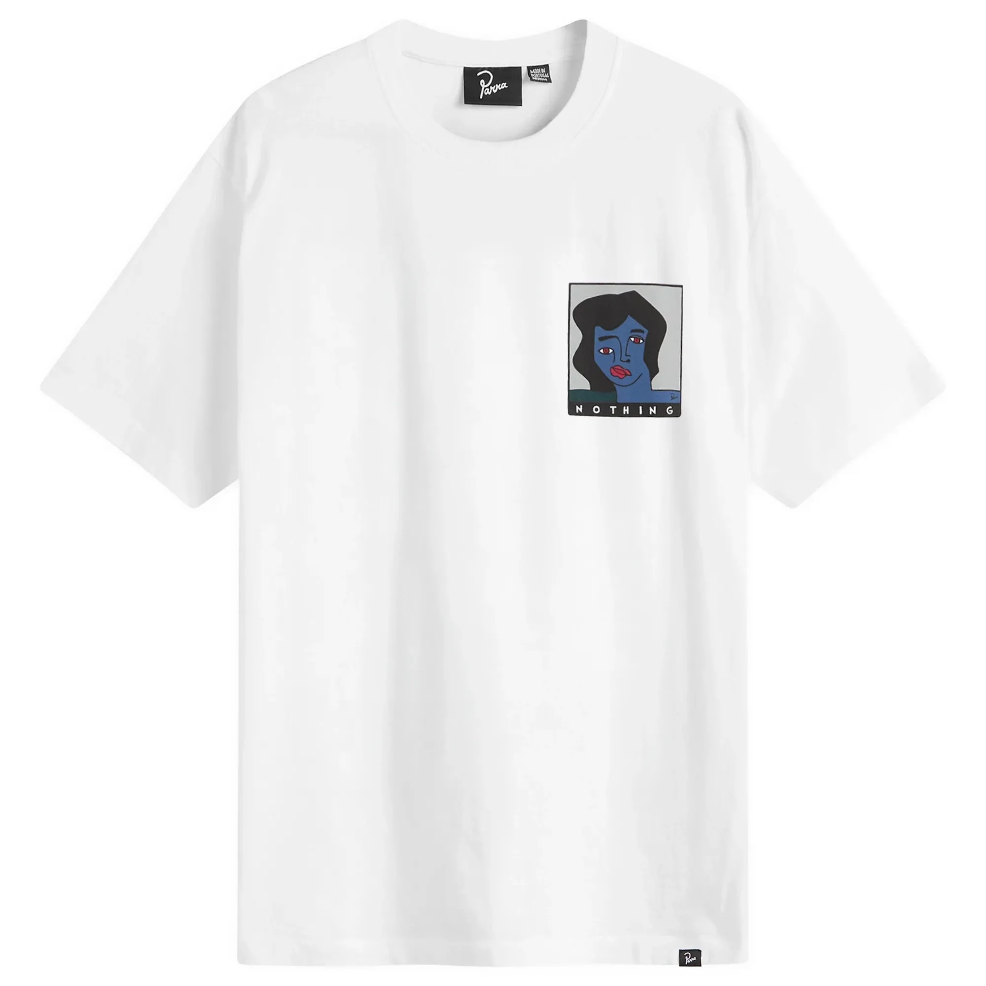 By Parra Men's Nothing Please T-Shirt White