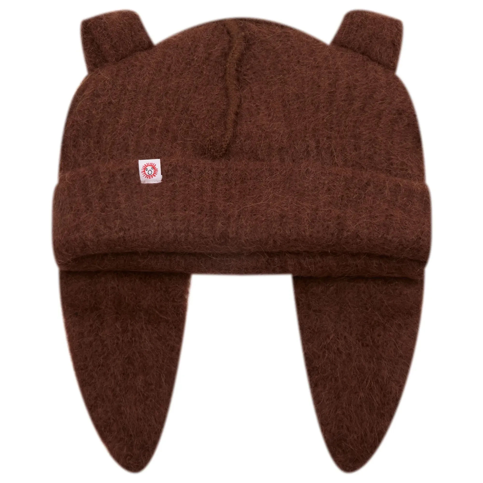 Charles Jeffrey Women's Alpaca Chunky Rabbit Beanie Brown