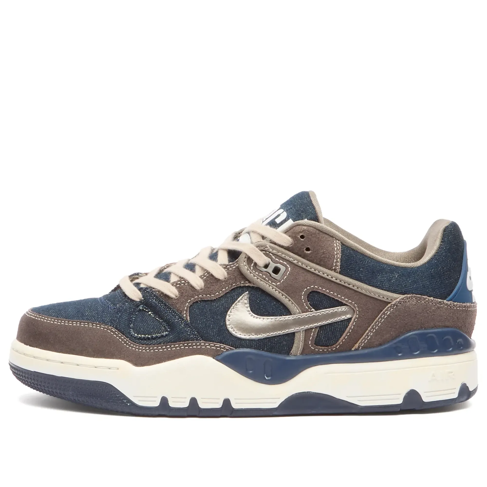 Nike x NIGO Air Force 3 Low SP 4 Sneaker Stone/Pewter/Navy 