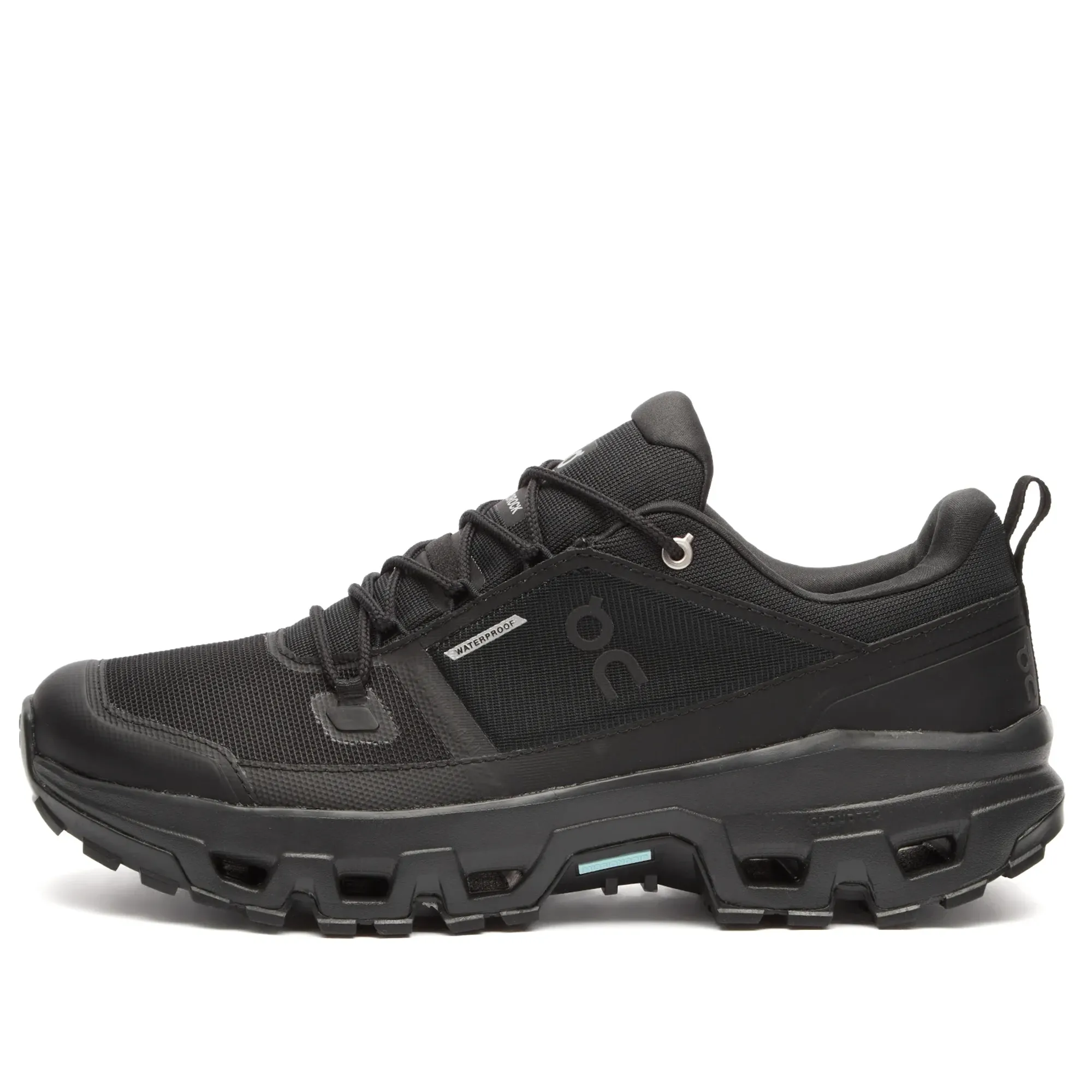 ON Men's Cloudrock Low WP Sneakers Black