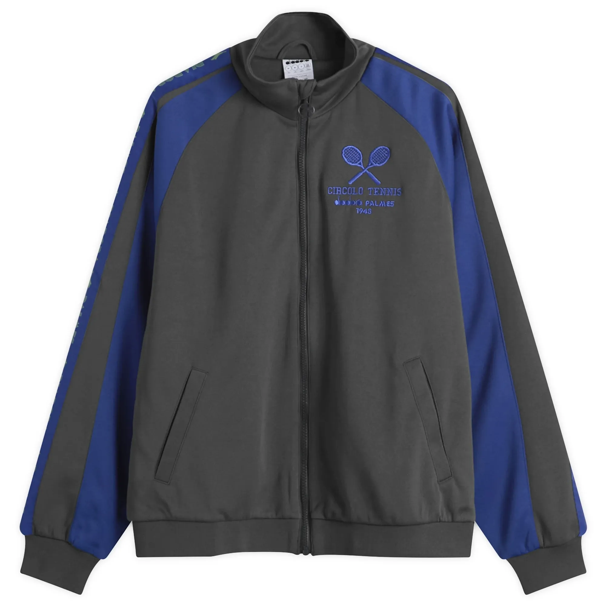 Diadora Men's Legacy Track Top Black Oyster