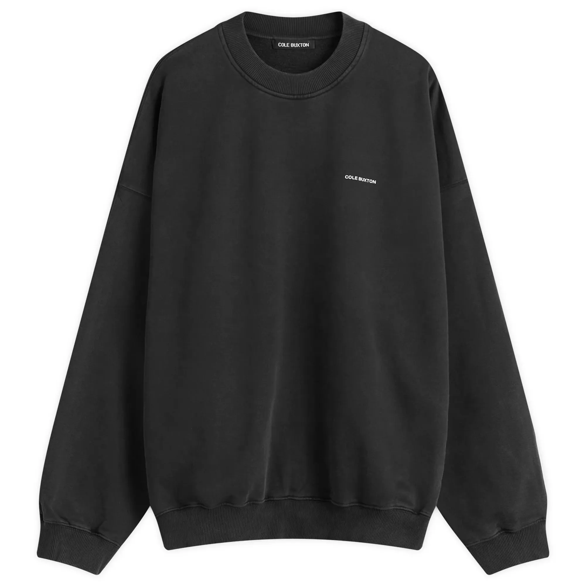 Cole Buxton Men's Mini Logo Sweatshirt Vintage Black