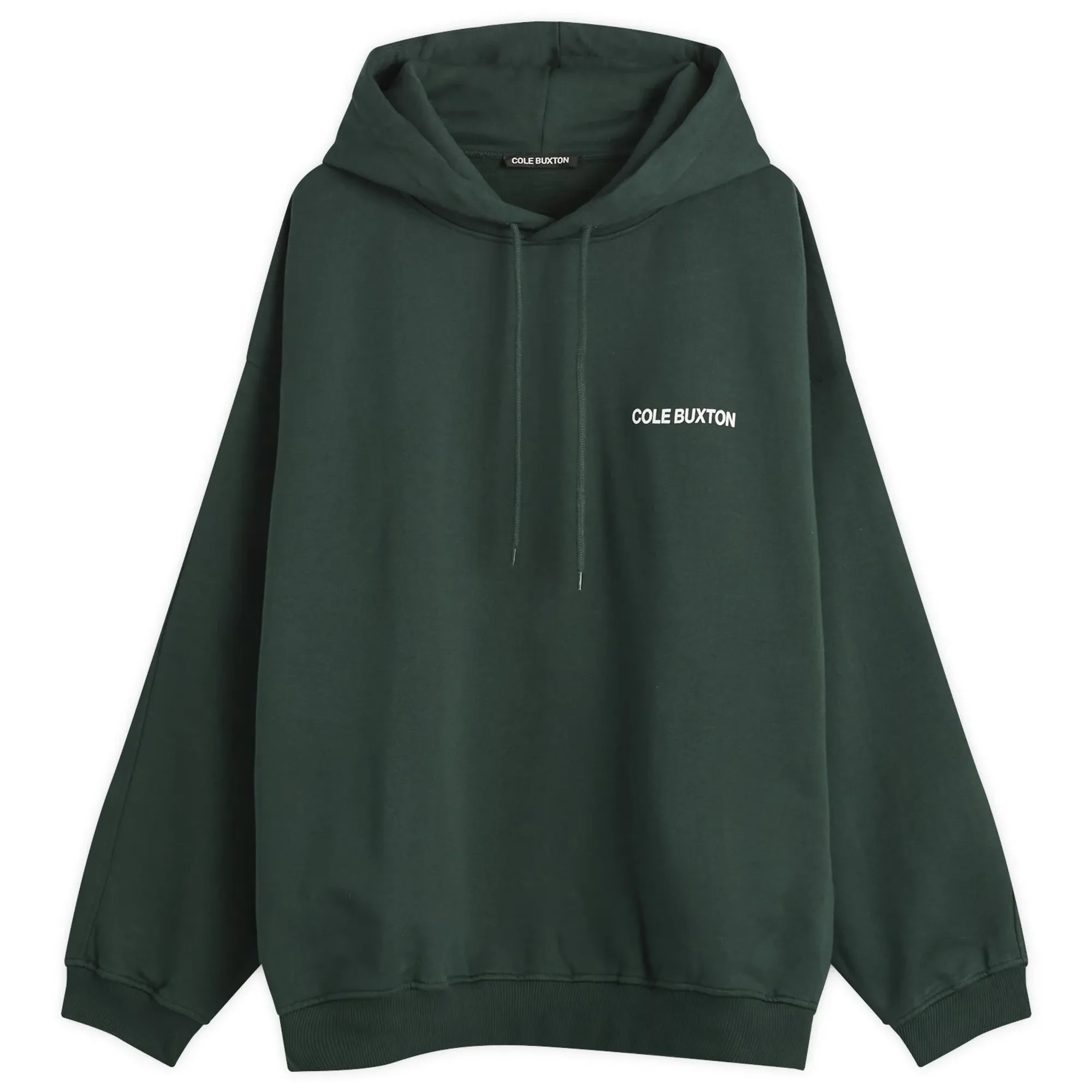 Cole Buxton Men's Sportswear Hoodie Forest Green
