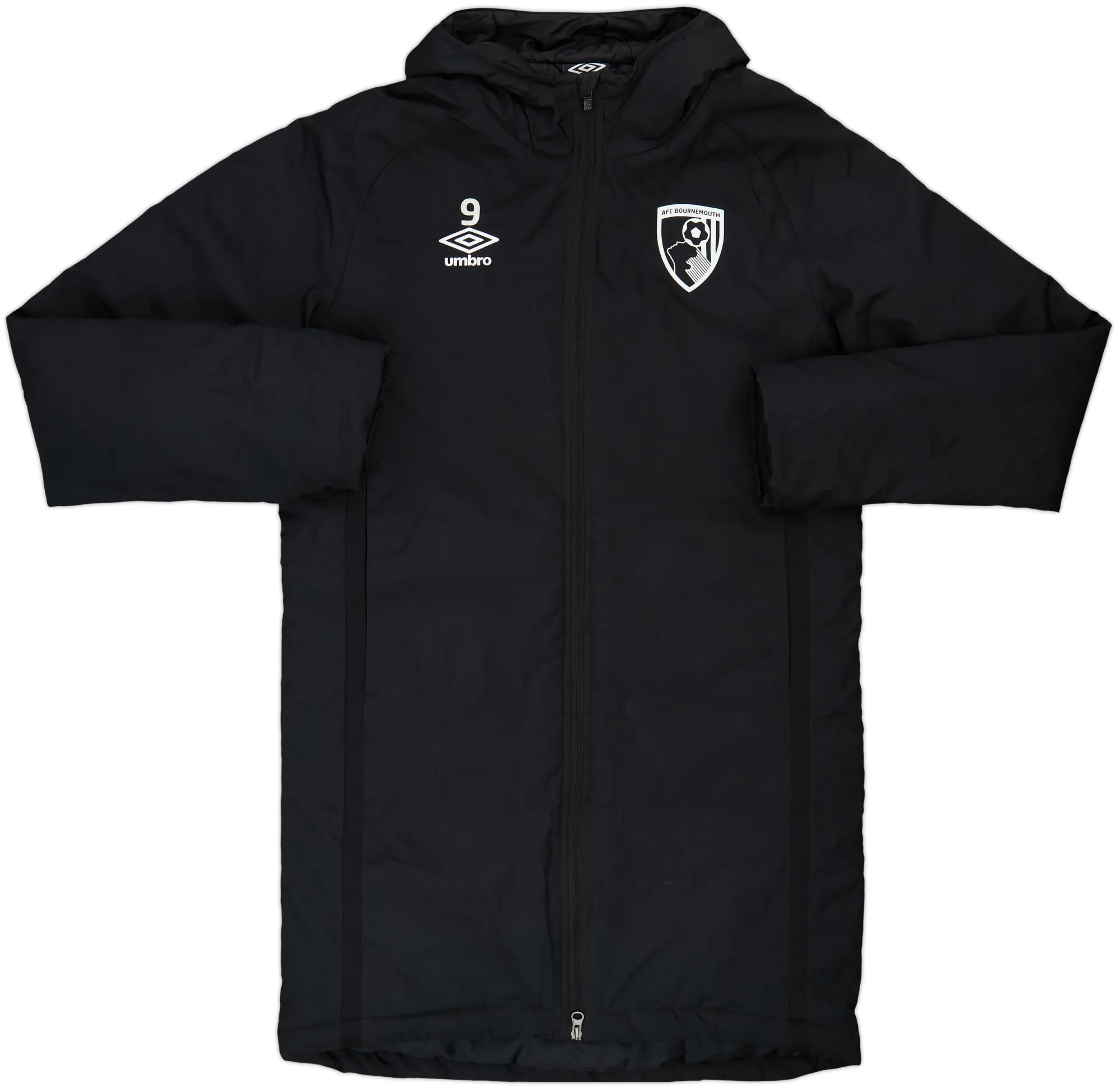 2022-23 Bournemouth Player Issue Padded Bench Coat #9 - 9/10 - (M)