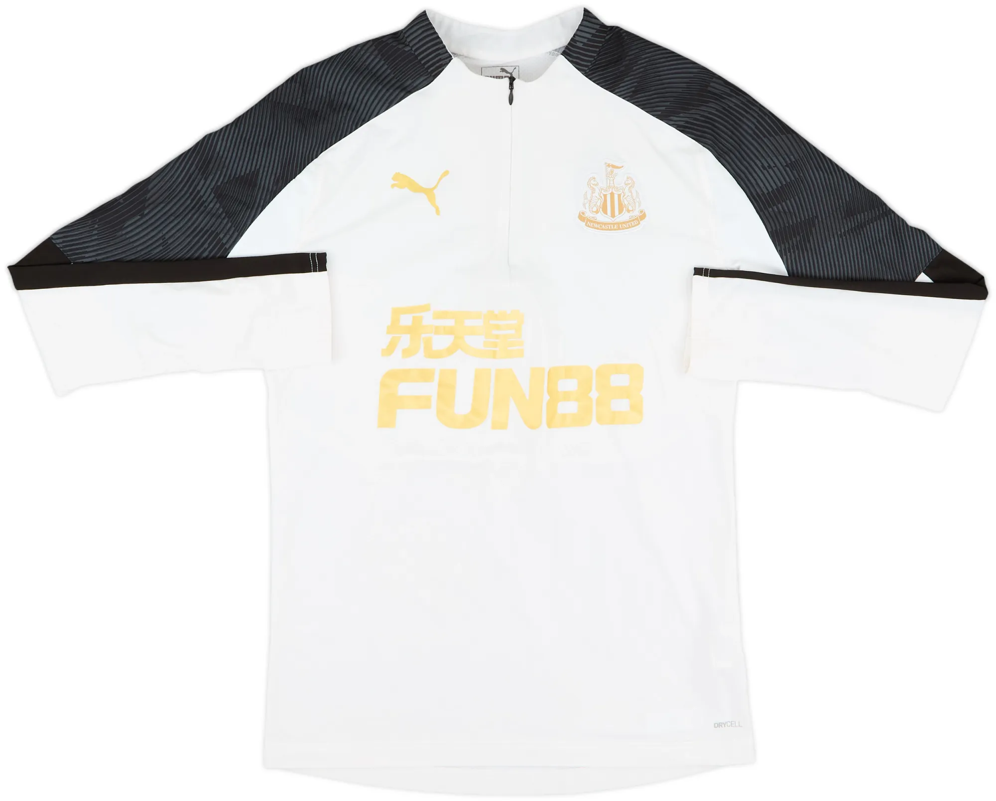 2019-20 Newcastle Puma 1/4 Zip Sweat Top - 6/10 - (S)