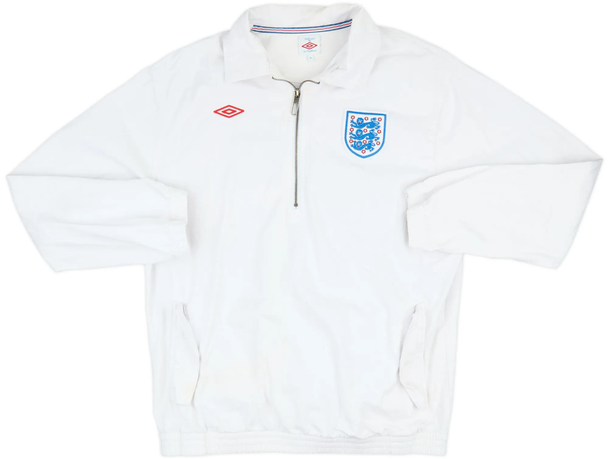 2010-11 England Umbro 1/4 Zip Training Top - 6/10 - (XL)