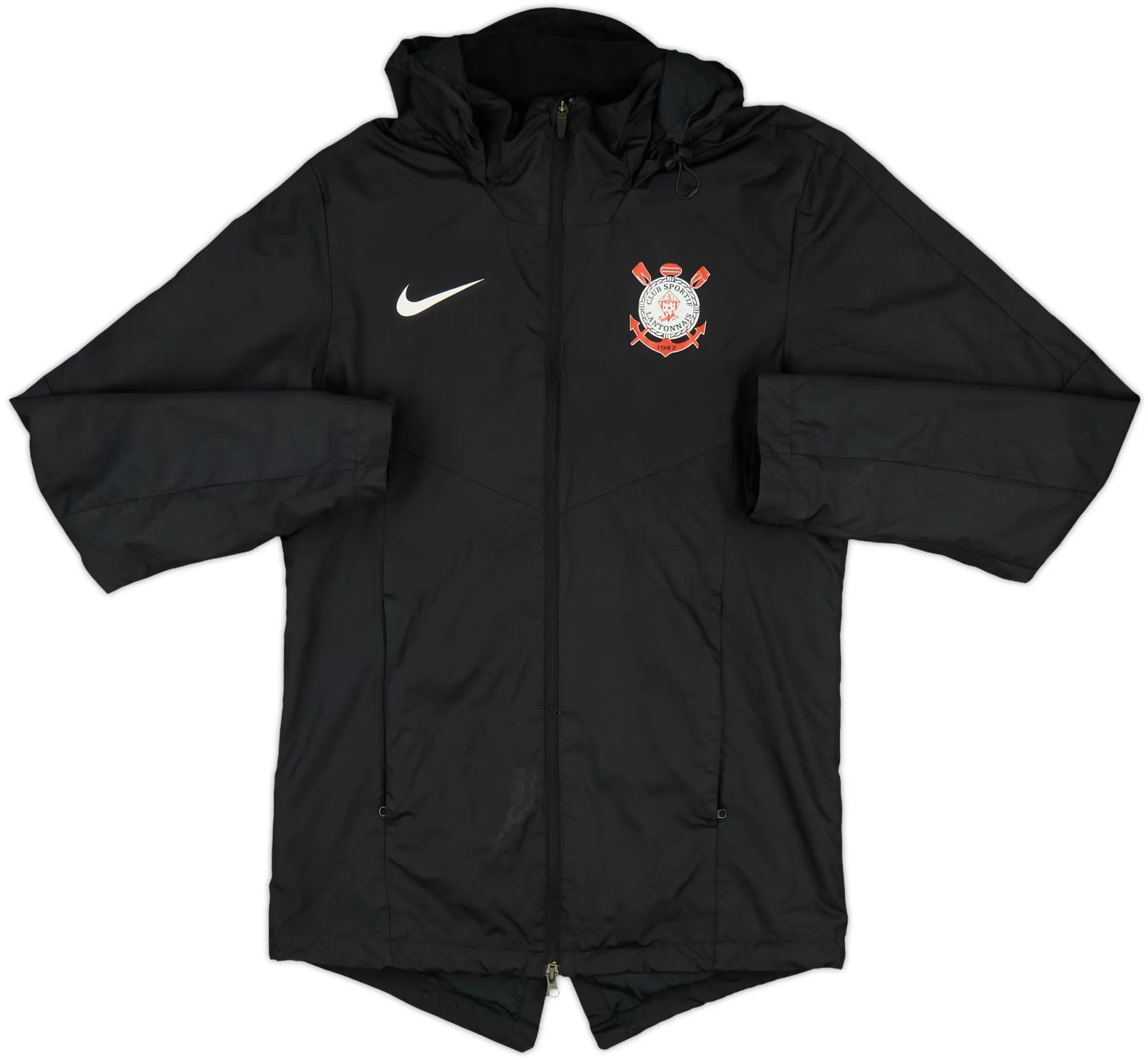 2022-23 Club Sportif Lantonnais Nike Hooded Rain Jacket - 8/10 - (S)