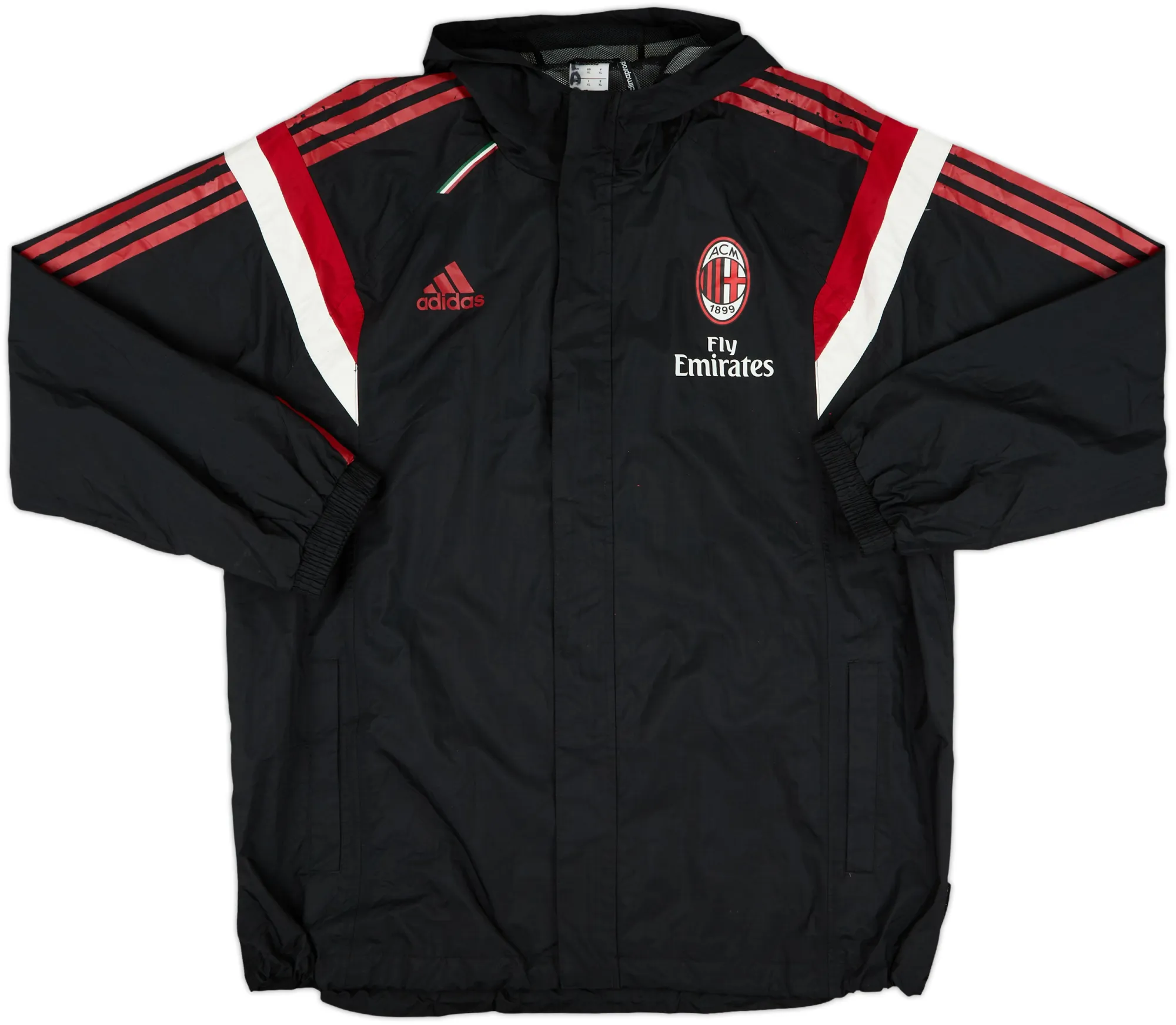 2014-15 AC Milan adidas Rain Jacket - 5/10 - (XL)