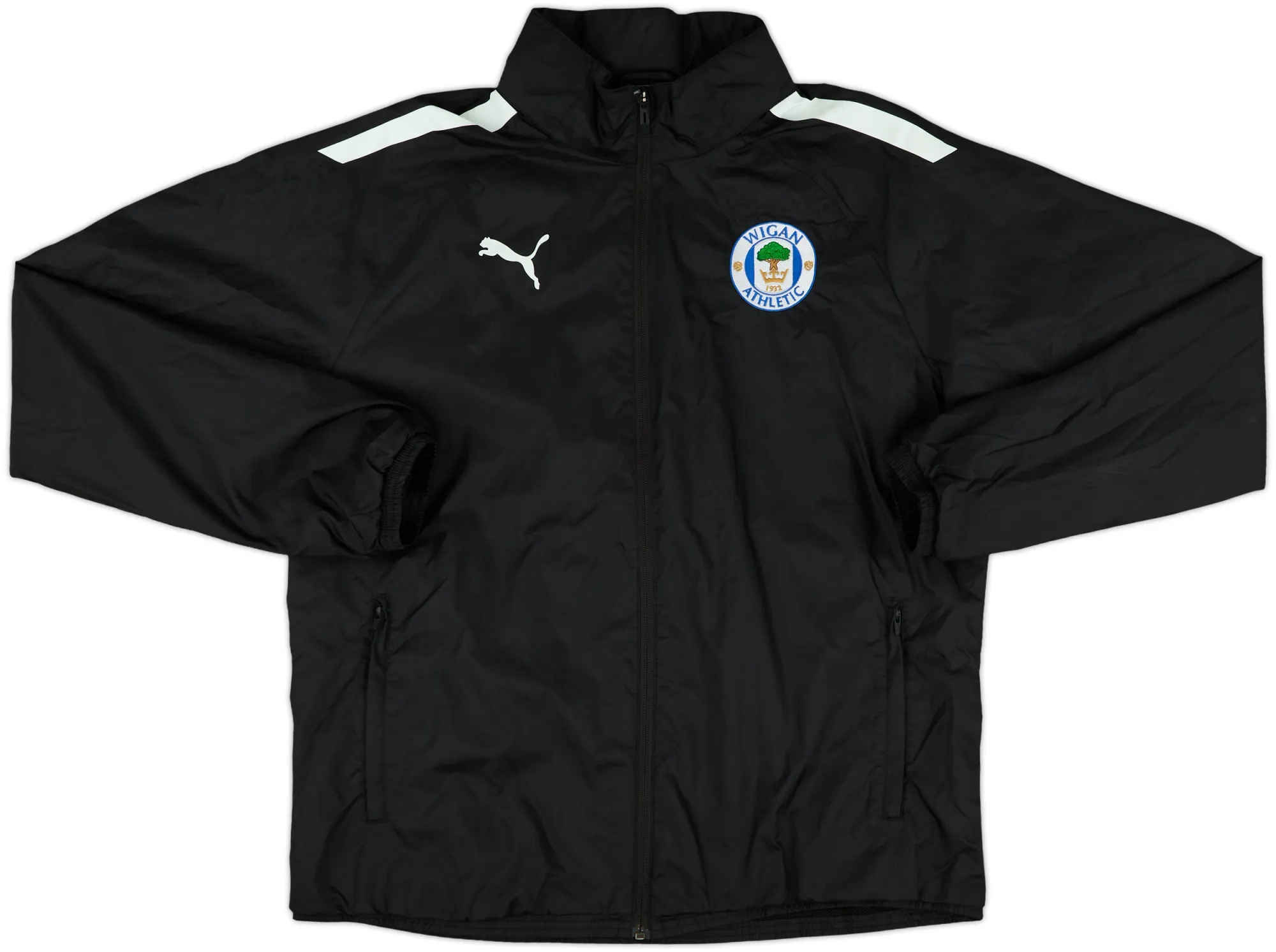 2022-23 Wigan Puma Hooded Rain Jacket - 8/10 - (L)