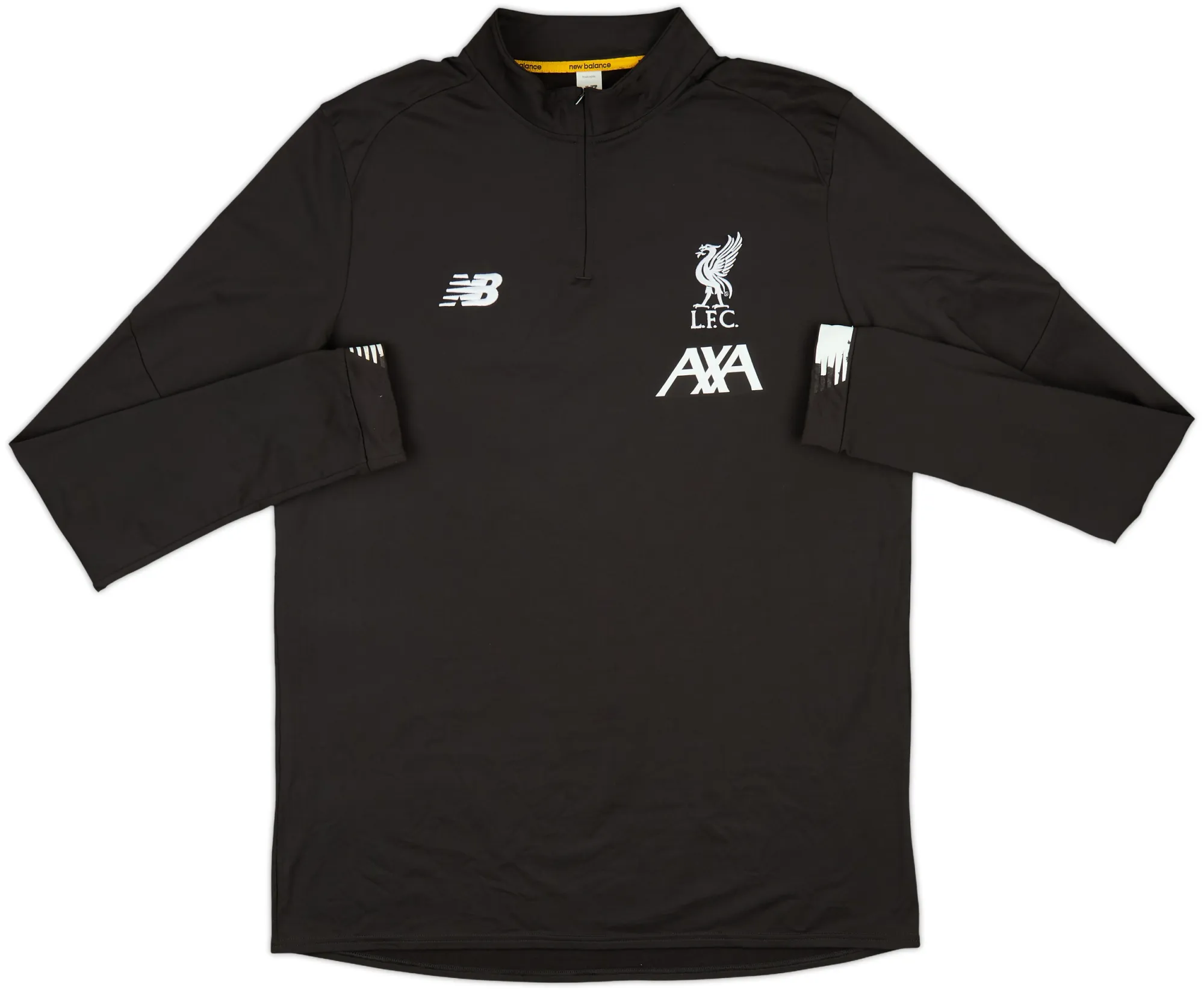 2017-18 Liverpool New Balance 1/4 Zip Drill Top - 8/10 - (XXL)