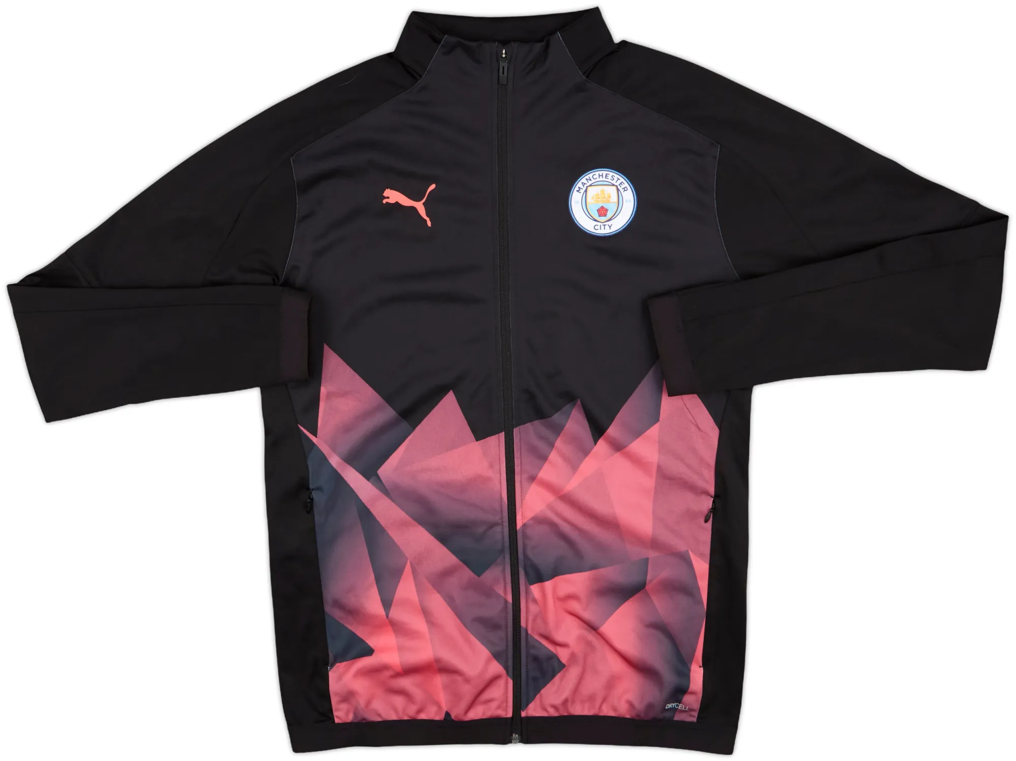 2019-20 Manchester City Puma Track Jacket - 9/10 - (M)