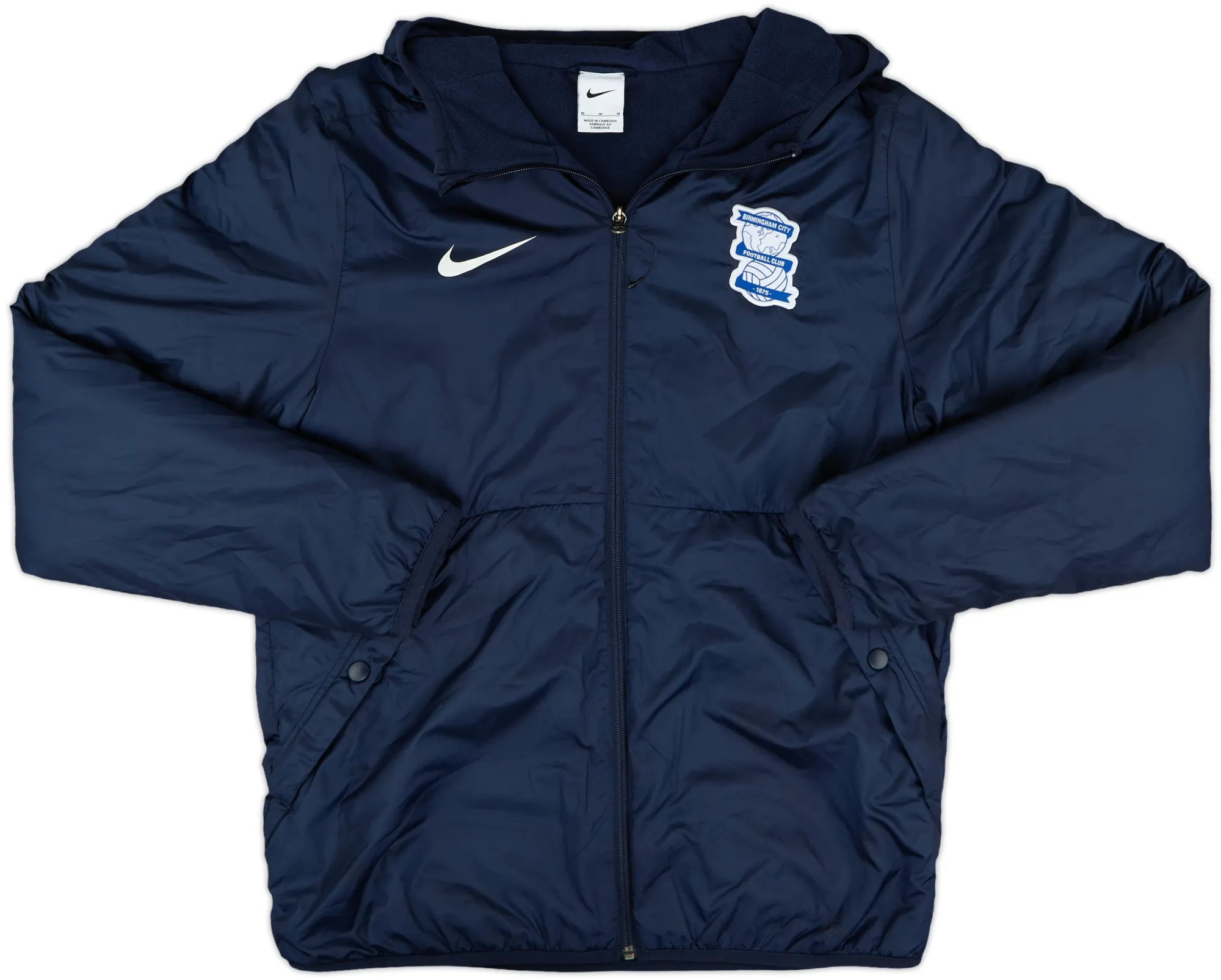 2023-24 Birmingham Nike Padded Bench Coat - 9/10 - (M)