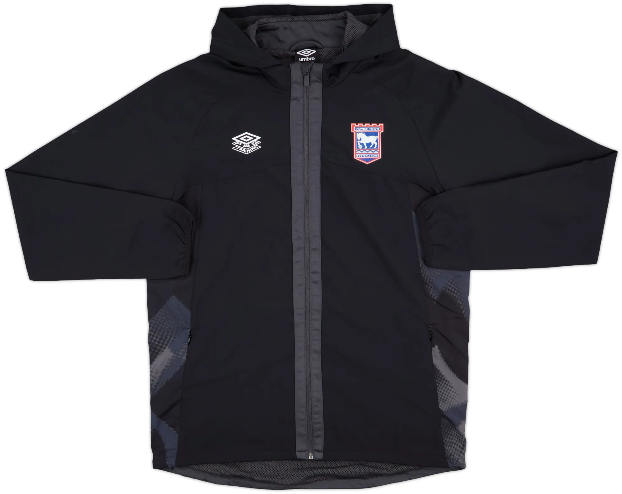 2022-23 Ipswich Umbro Rain Jacket - 9/10 - (L)