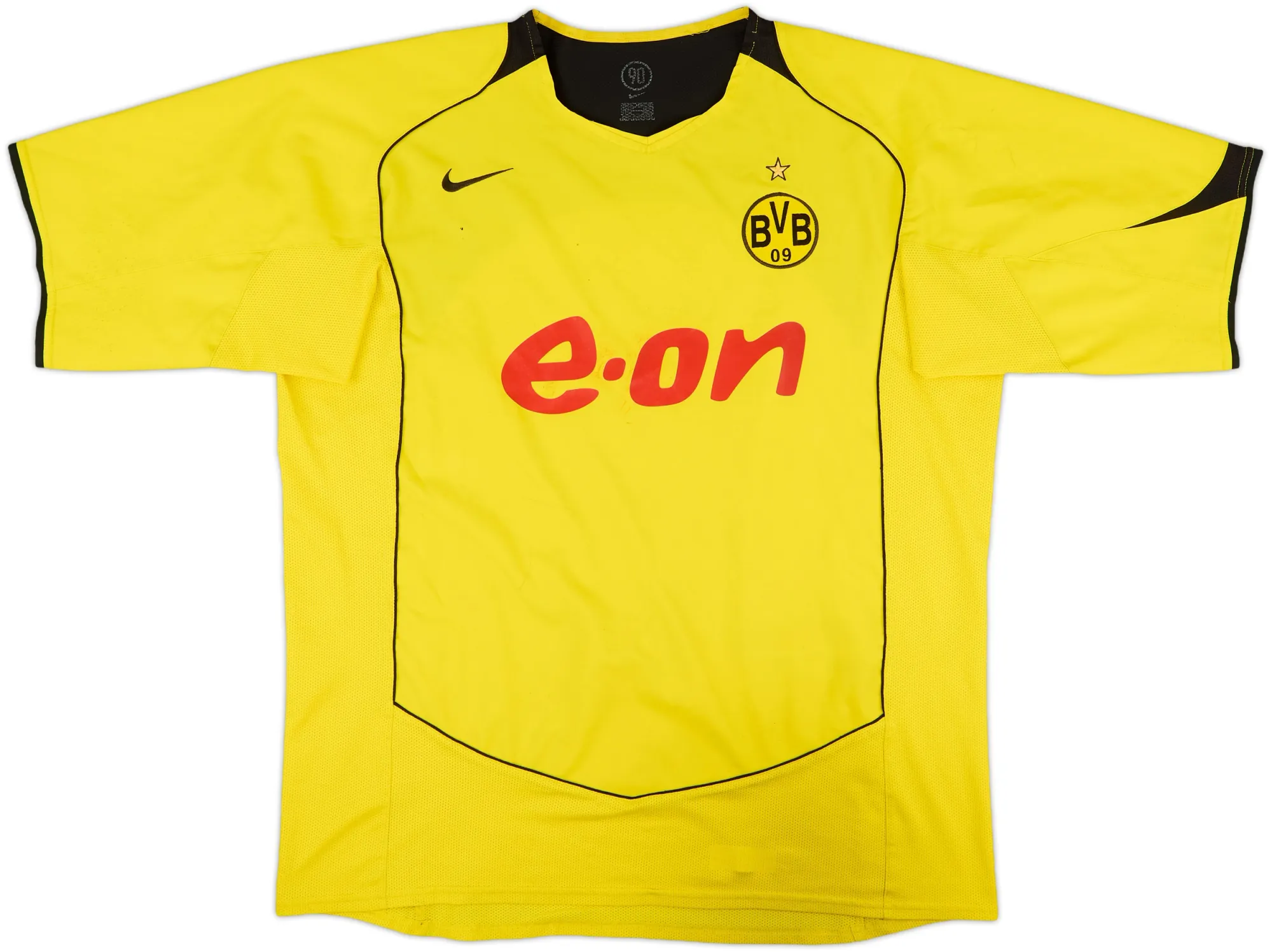Nike Borussia Dortmund Mens SS Home Shirt 2004/05