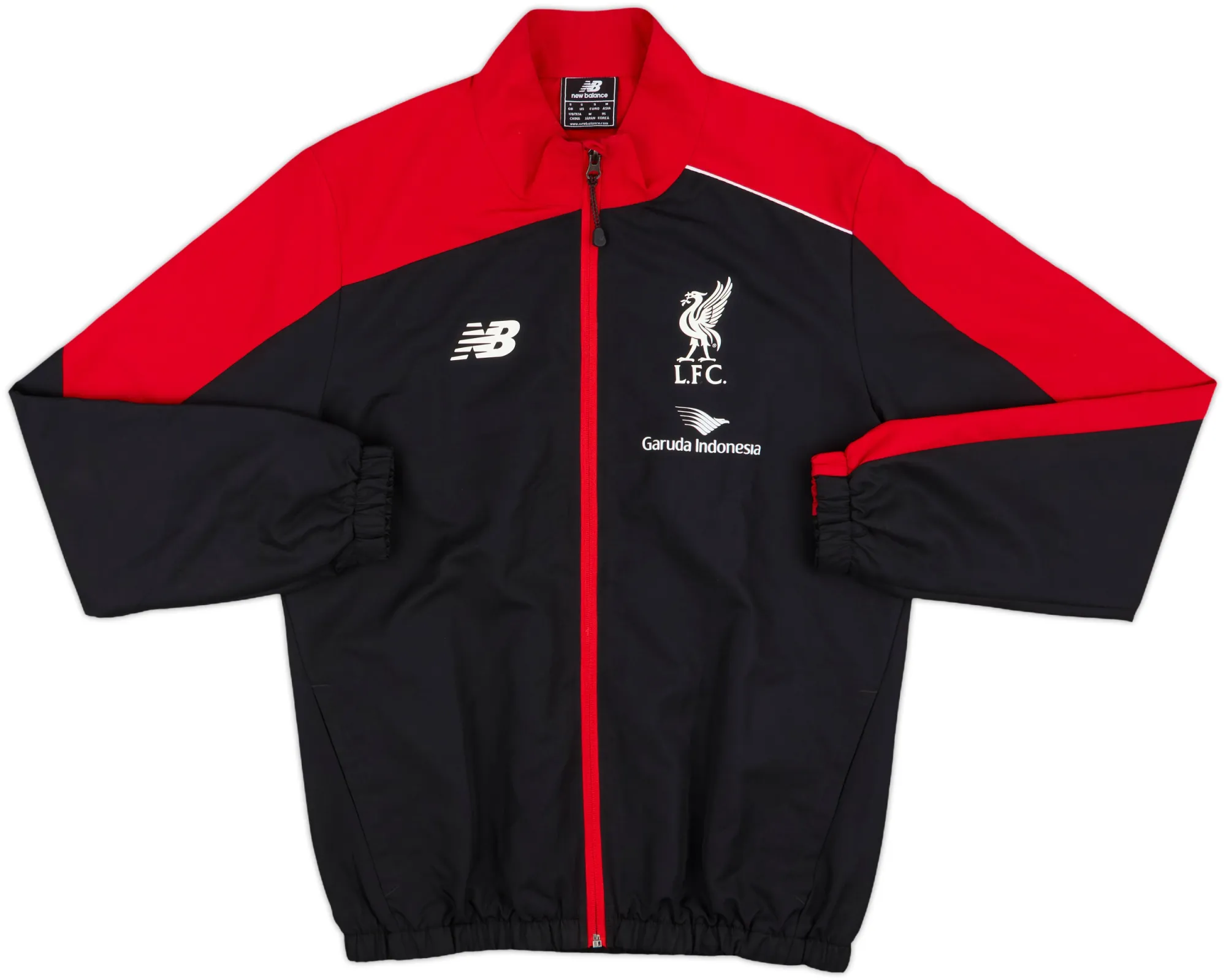 2015-16 Liverpool New Balance Track Jacket - 8/10 - (S)