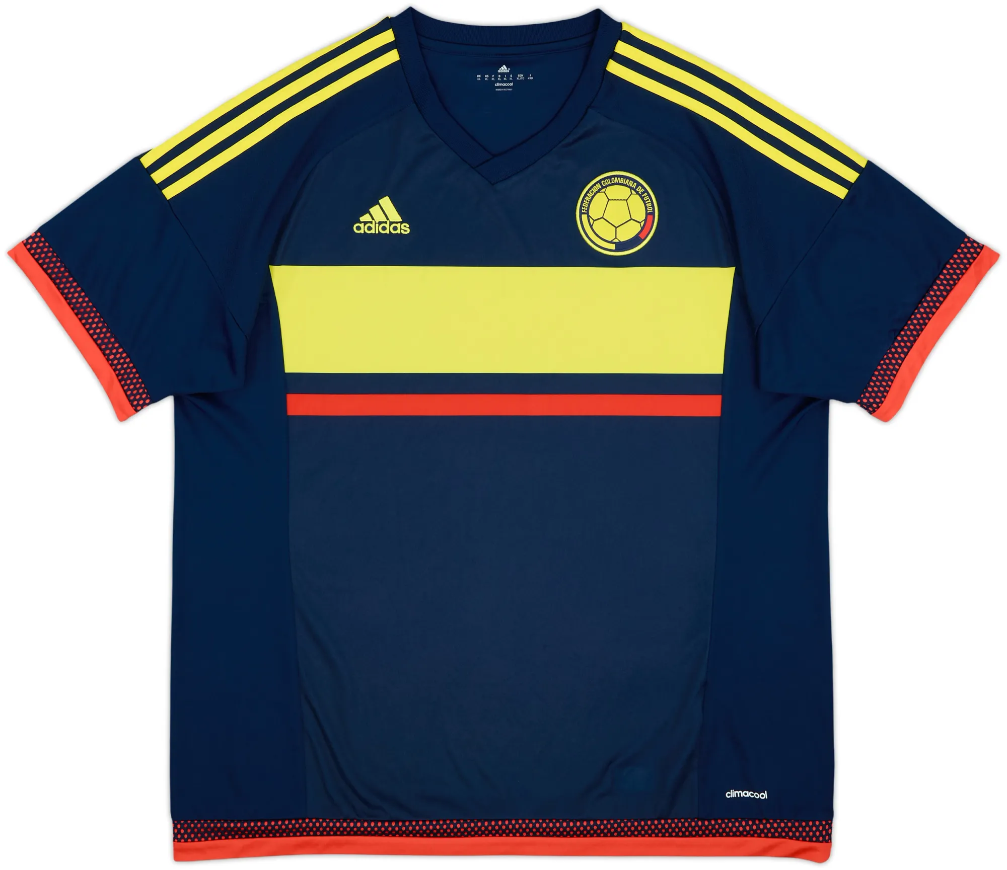 Copa Colombia Mens SS Away Copa America Shirt 2015