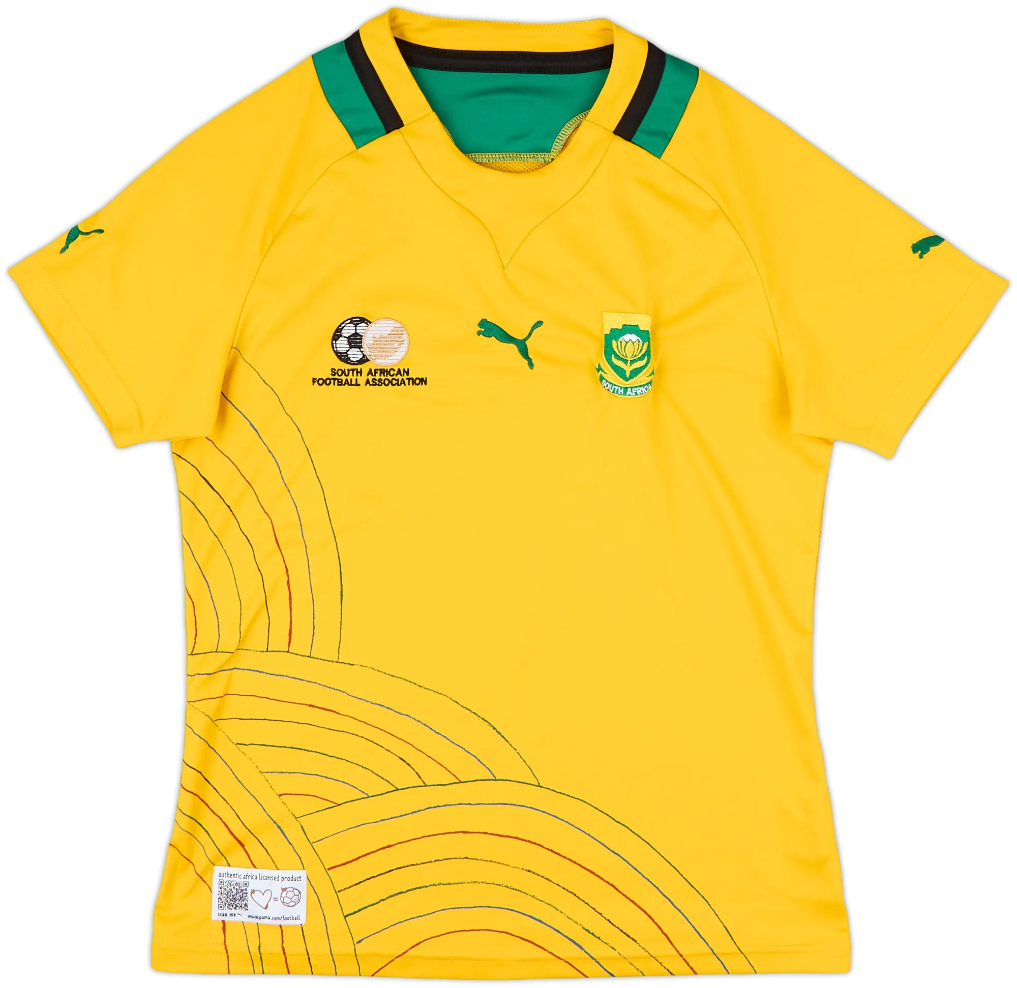 Puma South Africa Womens SS Home Shirt 2012