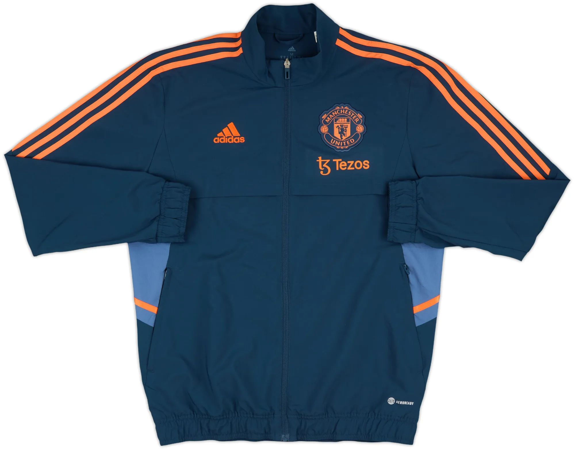 2022-23 Manchester United adidas Track Jacket - 9/10 - (M)