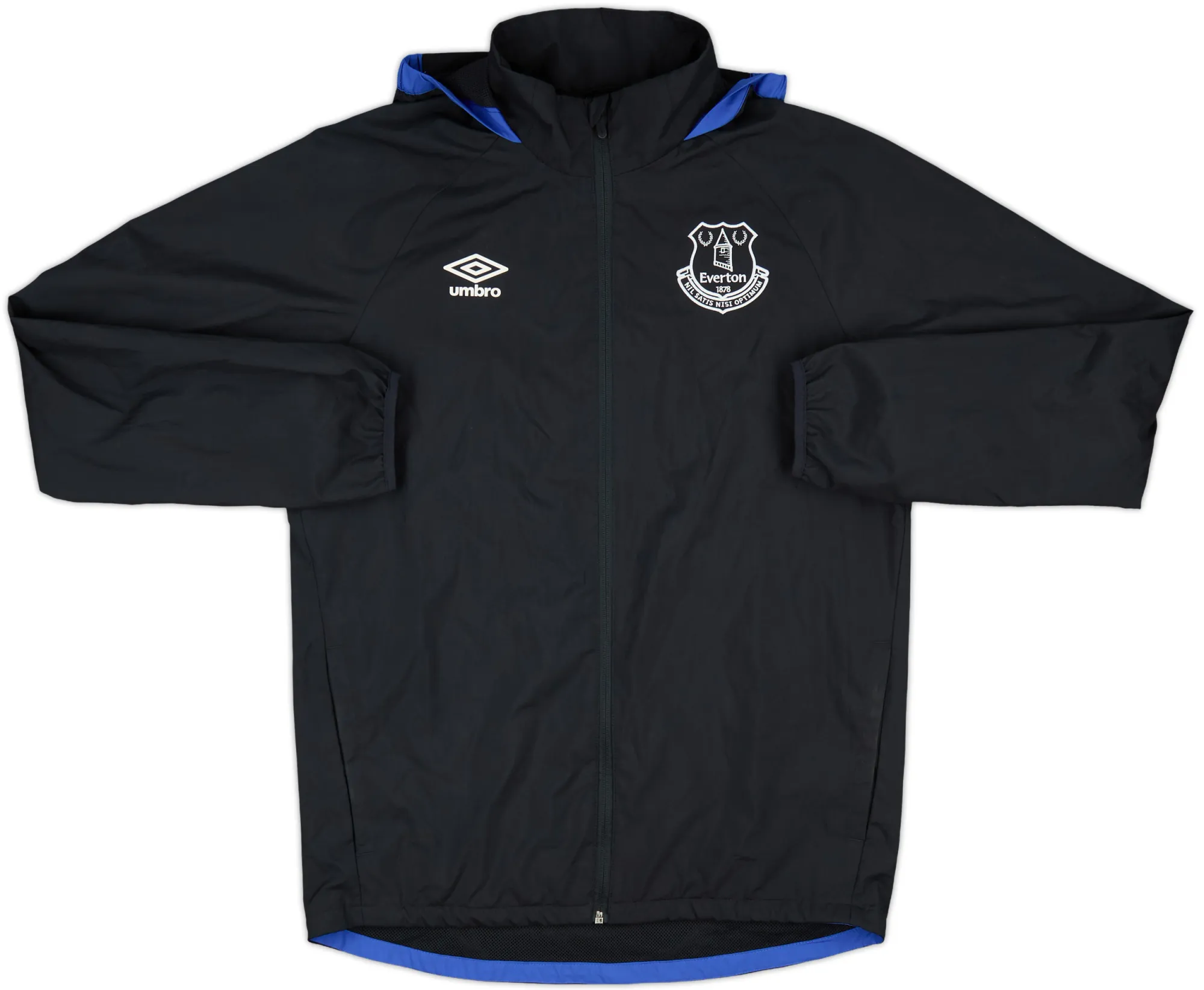 2016-17 Everton Umbro Hooded Rain Jacket - 10/10 - (M)