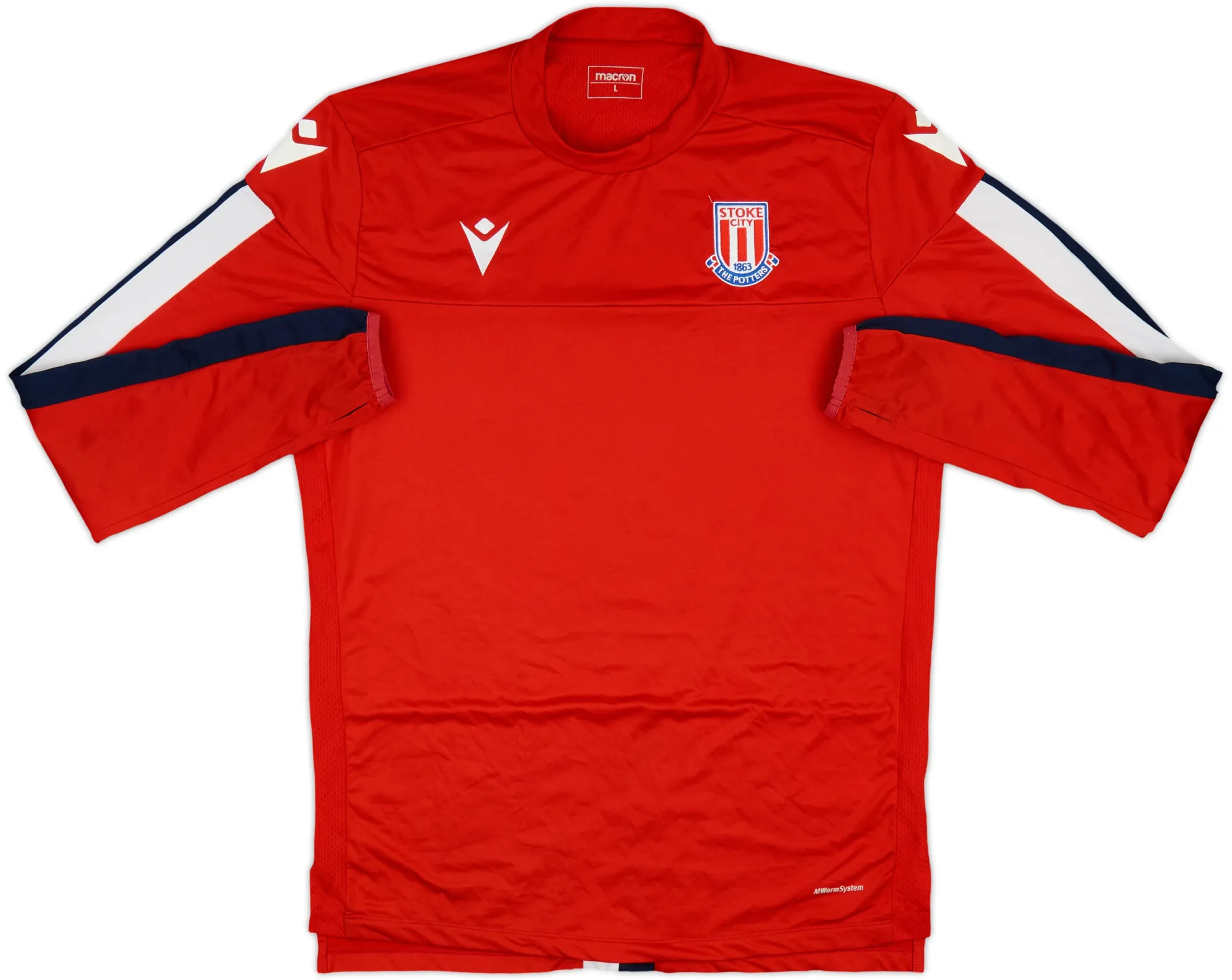 Macron Stoke City Mens SS Home Shirt 2019/20