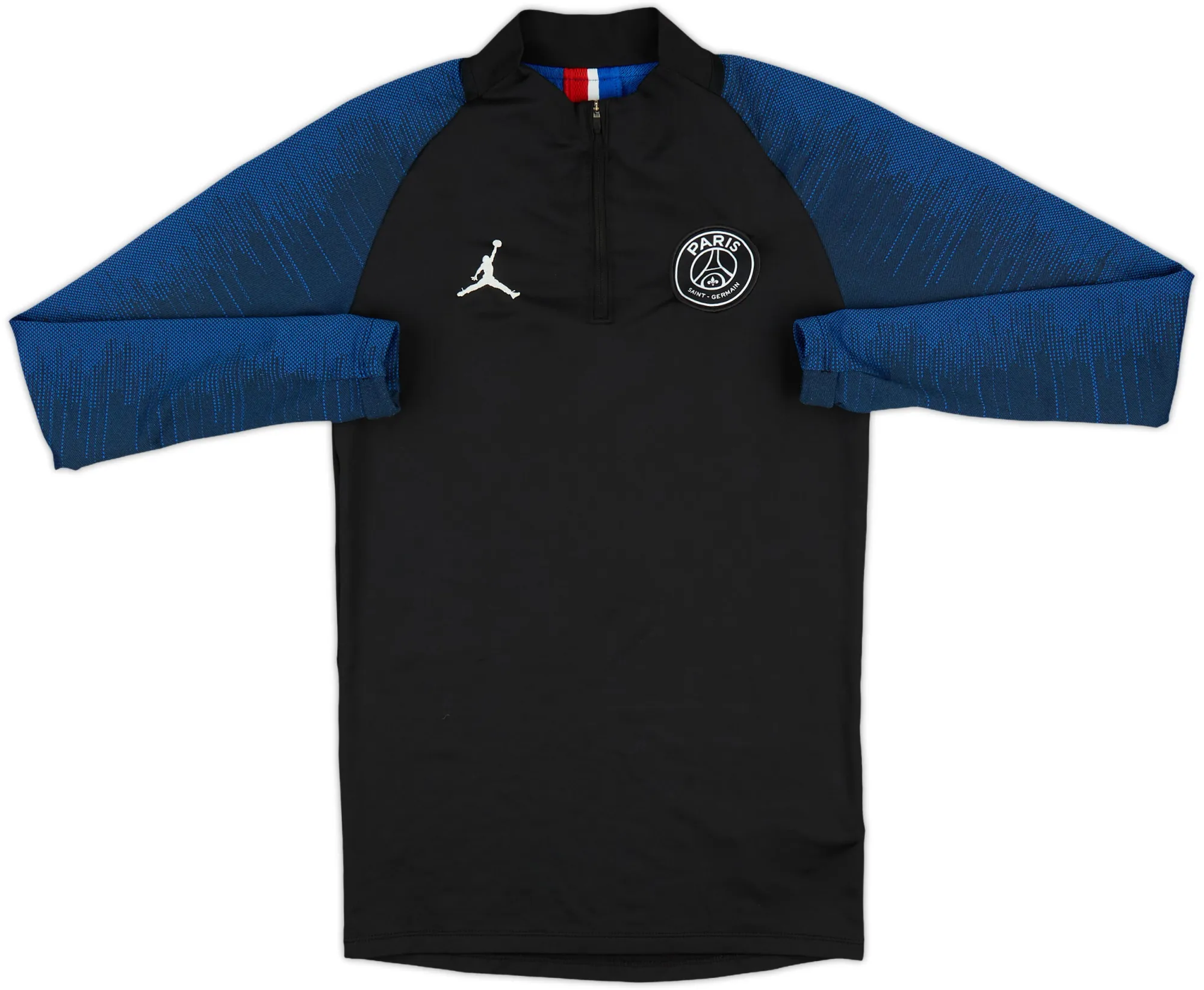 2020-21 Paris Saint-Germain Nike/Jordan 1/4 Zip Drill Top - 8/10 - (XS)