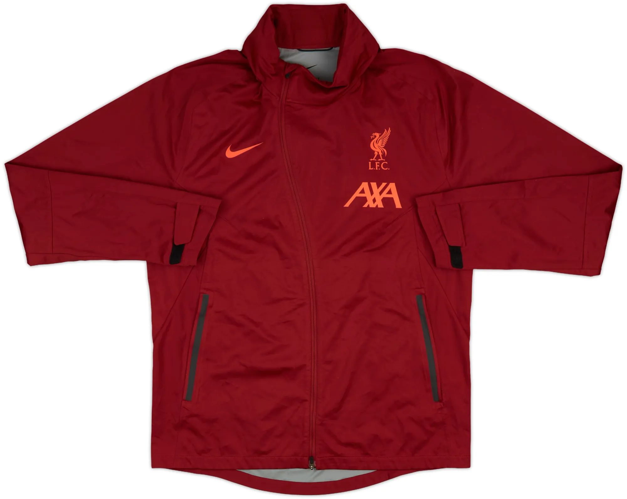 2021-22 Liverpool Nike Hooded Rain Jacket - 10/10 - (M)