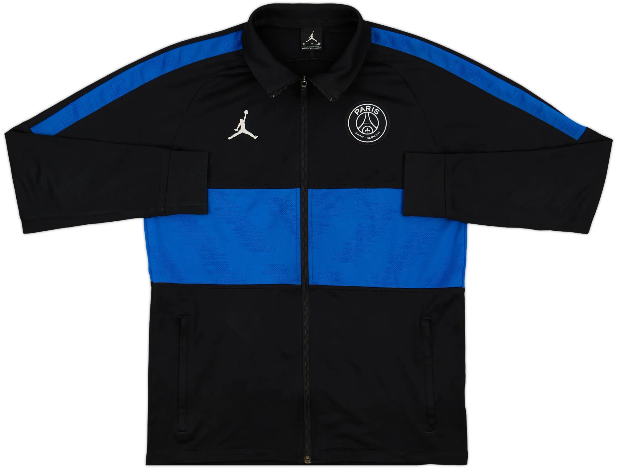 2020-21 Paris Saint-Germain Nike/Jordan Track Jacket - 8/10 - (M)
