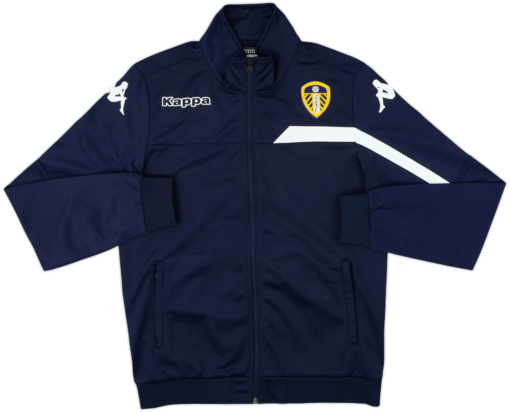 2015-16 Leeds United Kappa Track Jacket - 8/10 - (M)