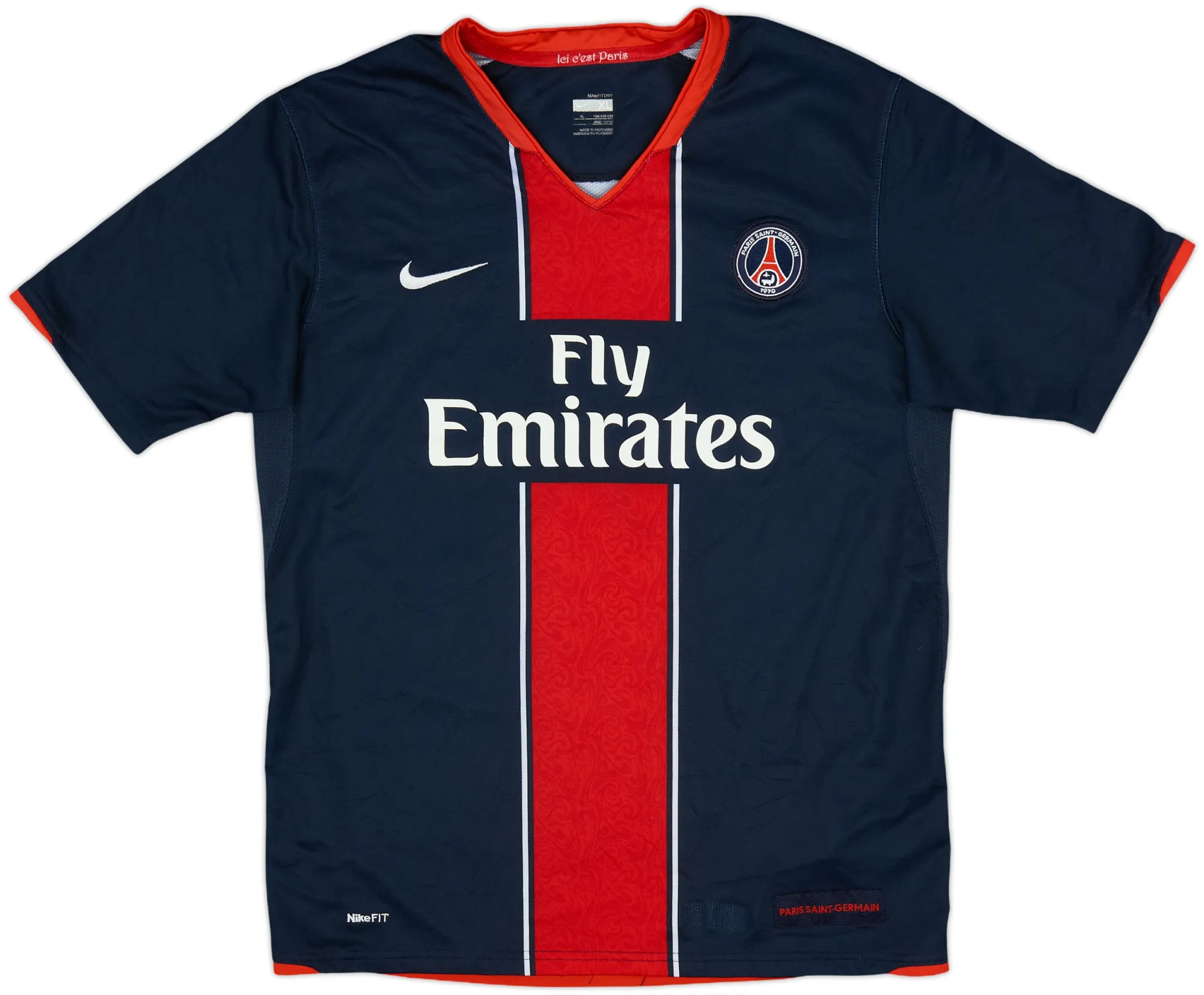 Nike Paris Saint Germain Boys SS Home Shirt 2007/08