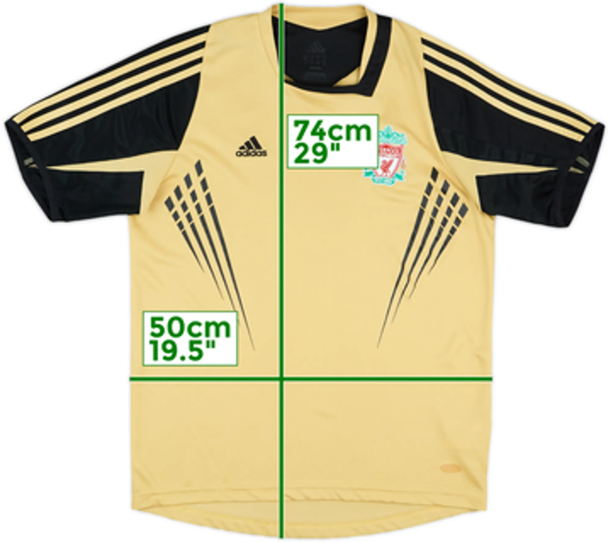 adidas Liverpool Mens SS Home Shirt 2008/09