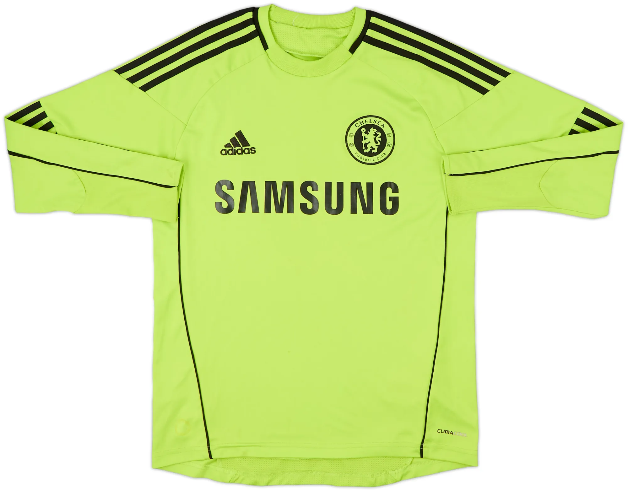 adidas Chelsea Boys LS Goalkeeper Home Shirt 2010/11