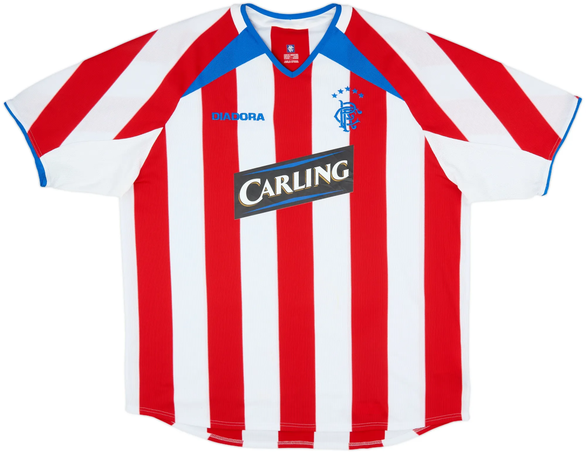 Diadora Rangers Mens SS Away Shirt 2003/04