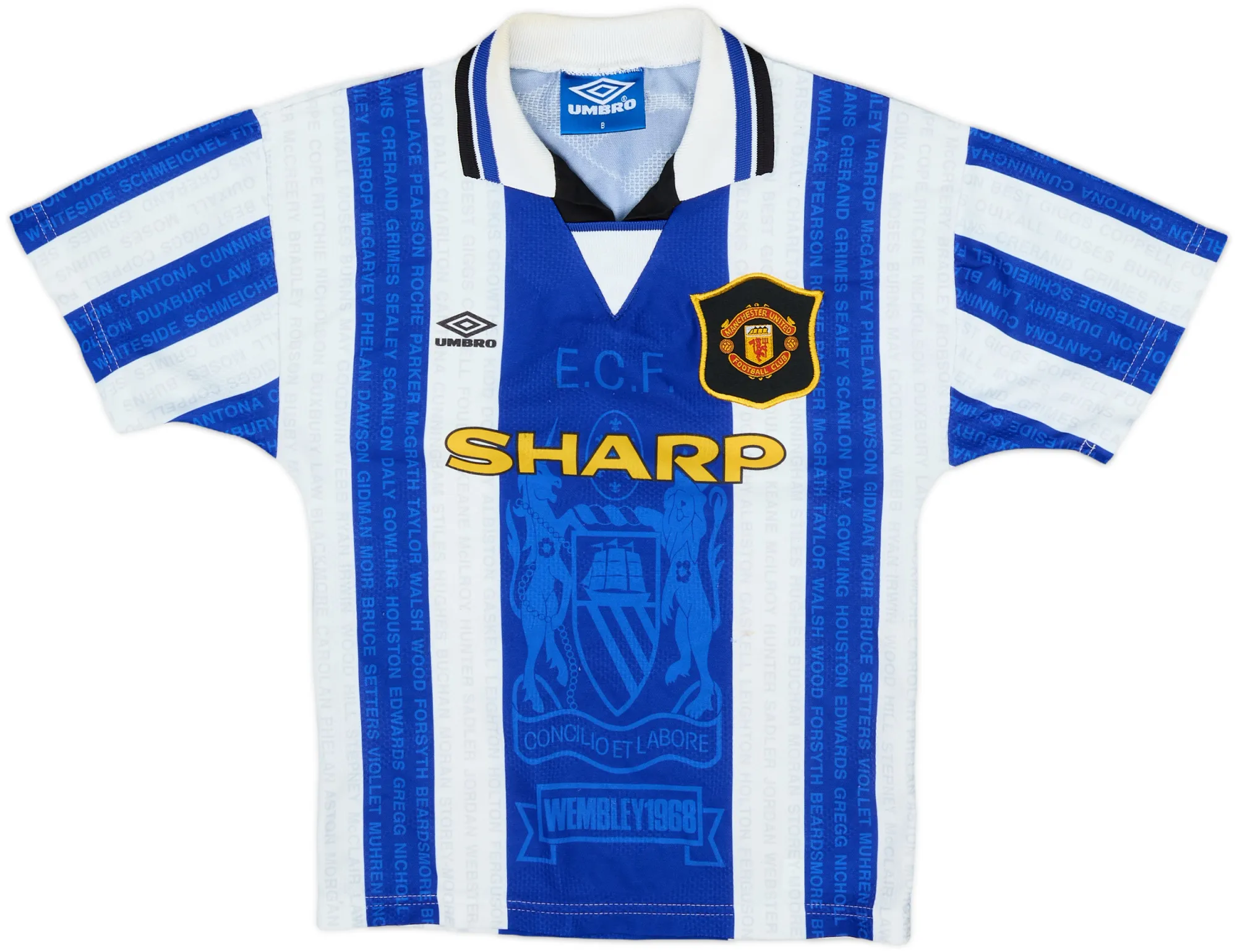 Umbro Manchester United Boys SS Third Shirt 1994/96