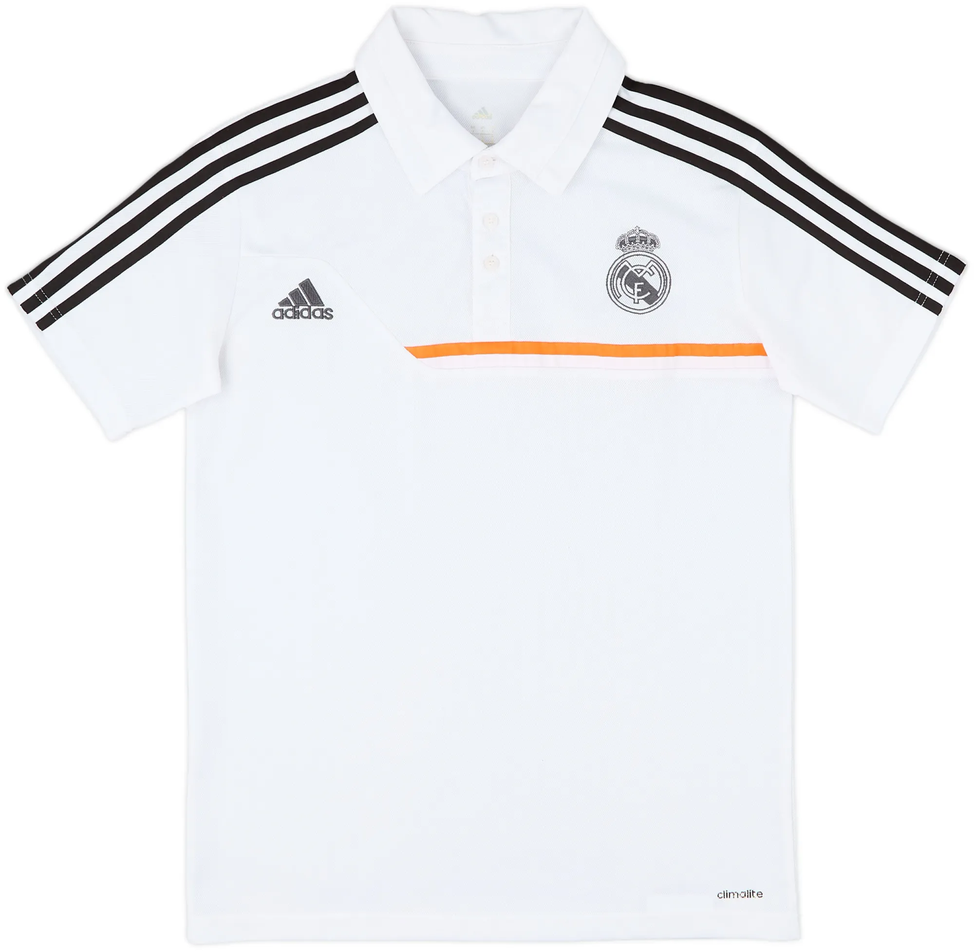 2013-14 Real Madrid adidas Polo Shirt - 8/10 - (S)