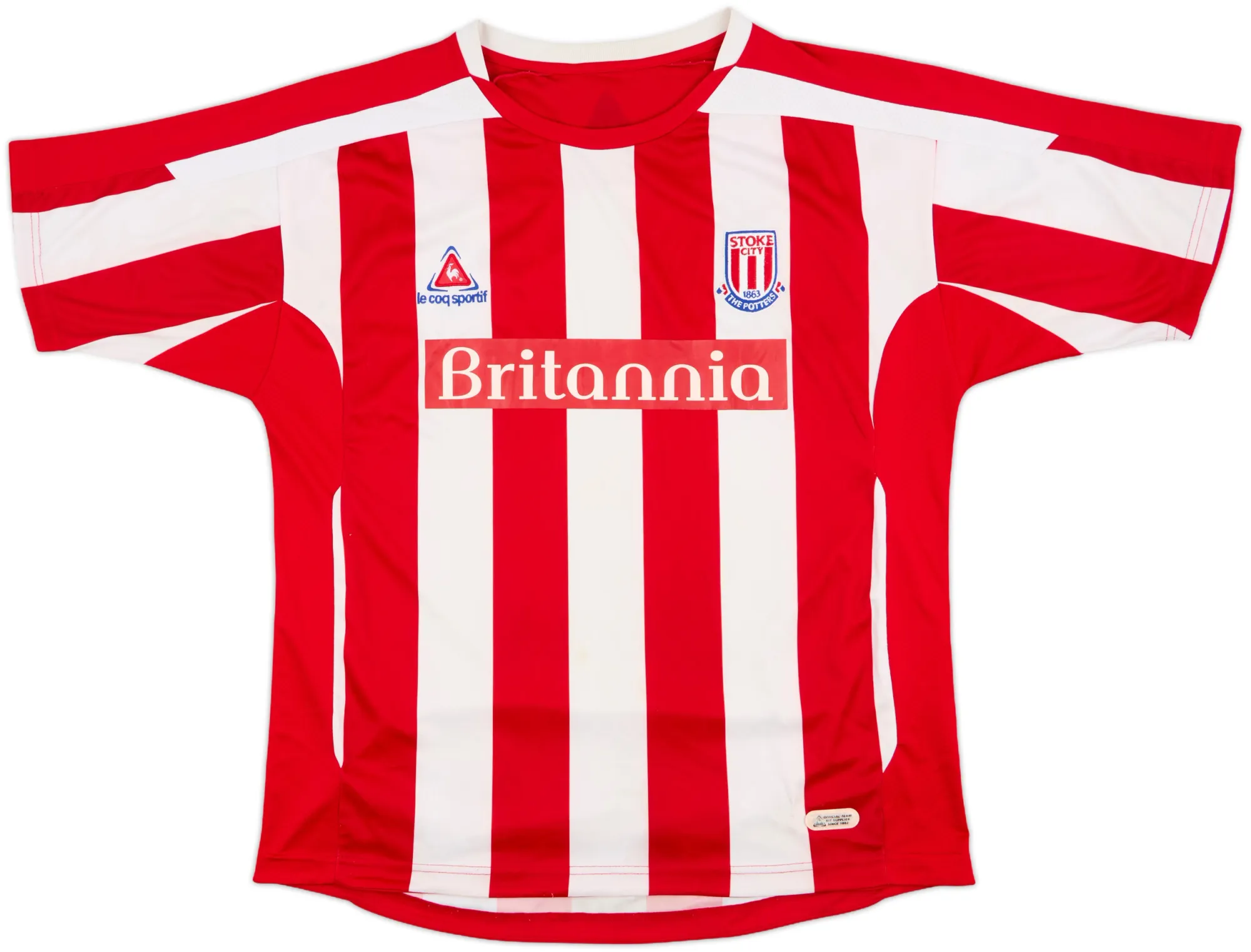 Puma Stoke City Mens SS Home Shirt 2007/08