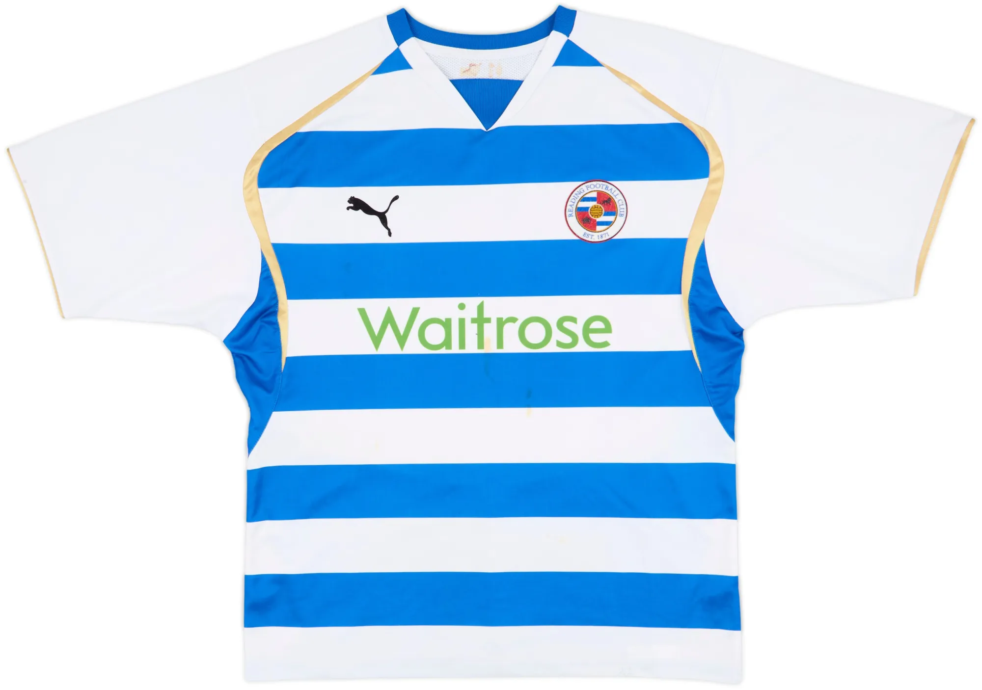 Puma Reading Mens SS Home Shirt 2008/09