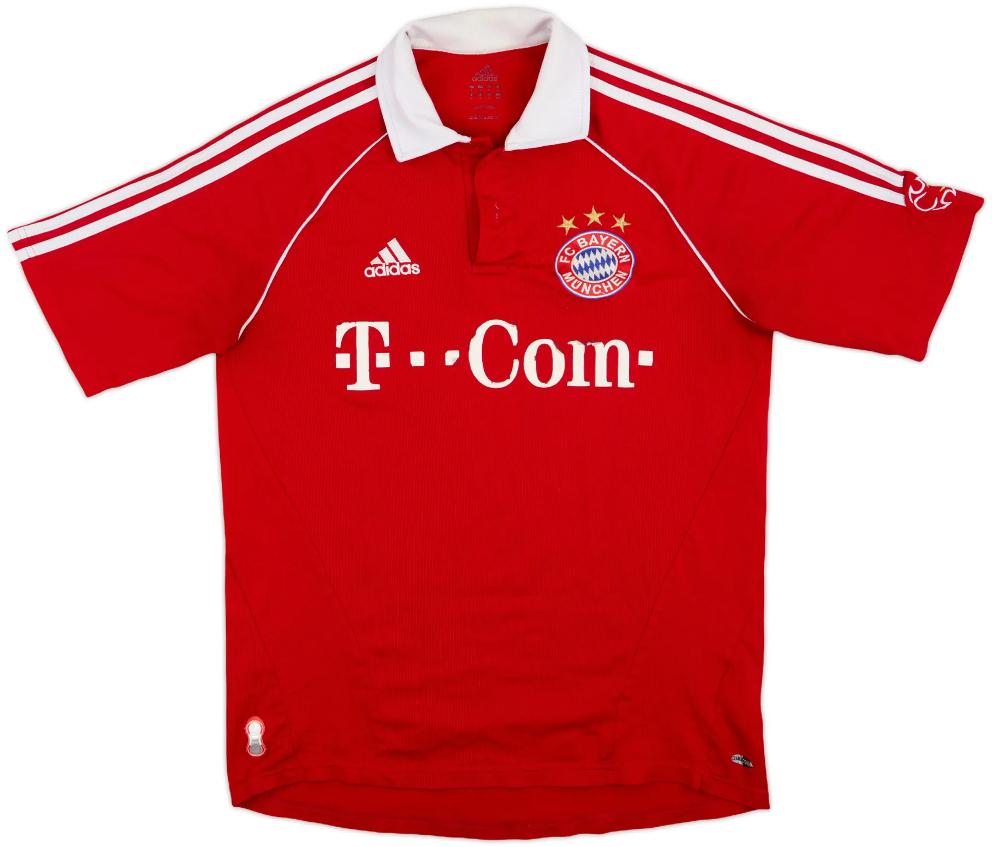 adidas Bayern Munich Mens SS Home Shirt 2006/07