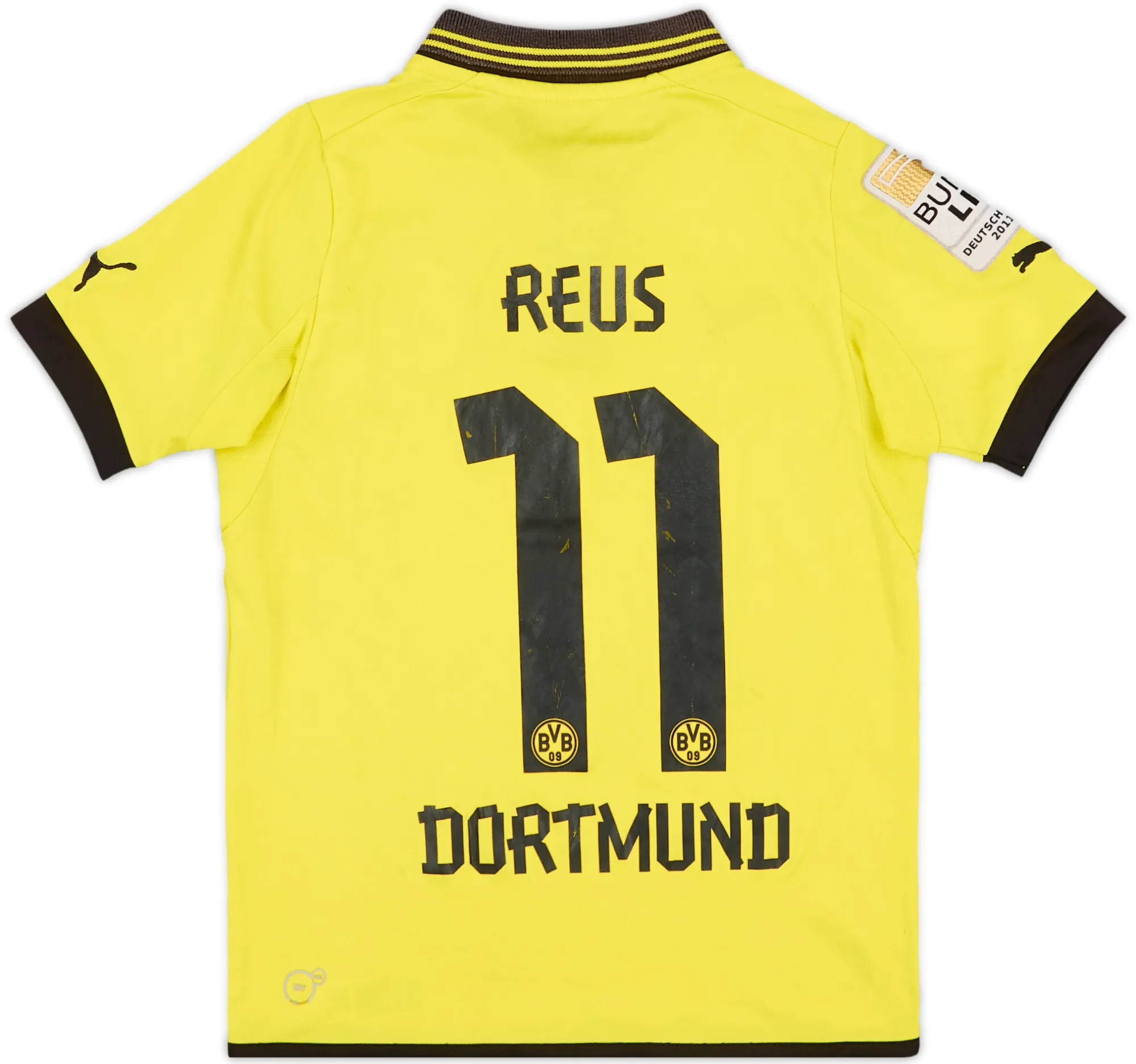 Puma Borussia Dortmund Boys SS Home Shirt 2012/13
