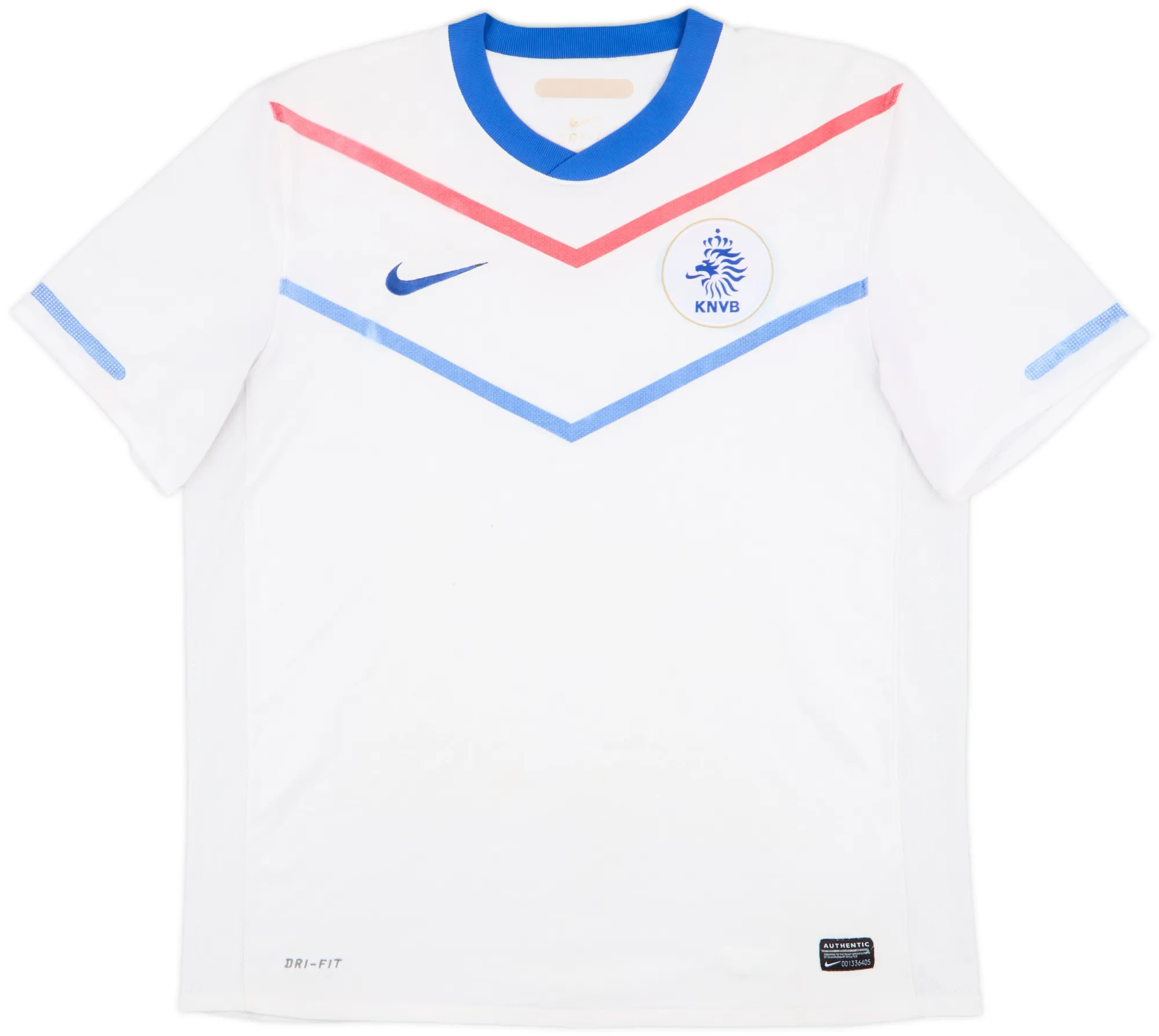 Nike Netherlands Mens SS Away Shirt 2010