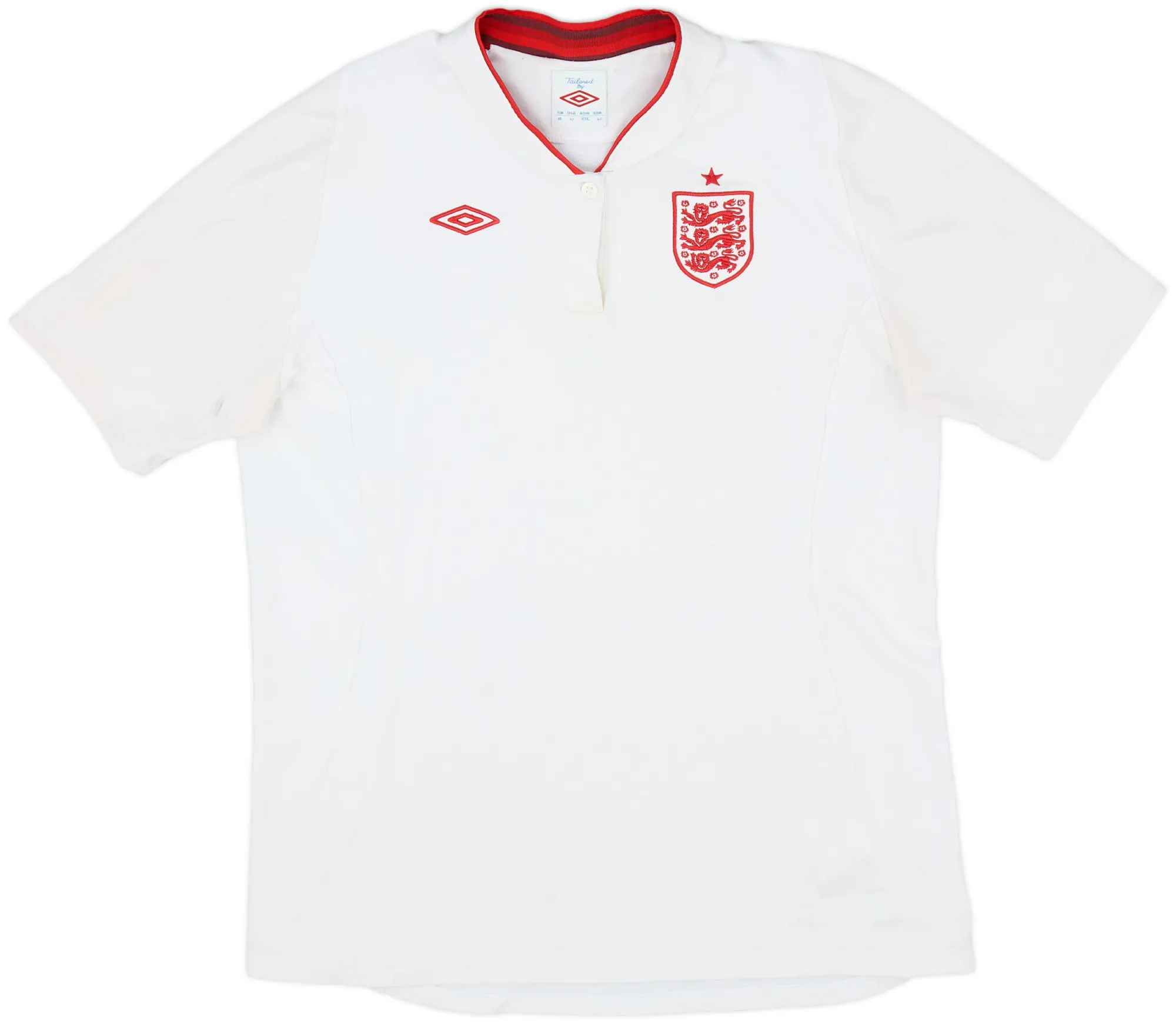 Umbro England Womens SS Home Shirt 2012