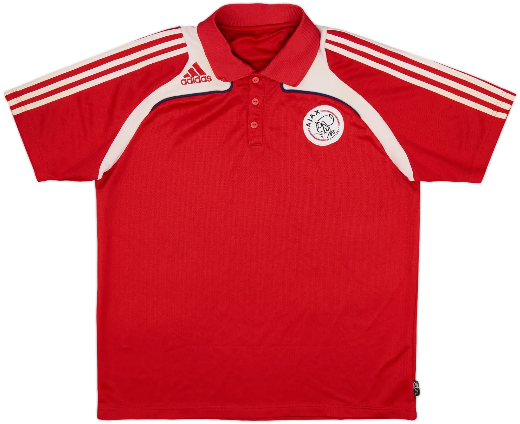 2008-09 Ajax adidas Polo Shirt - 6/10 - (XL)