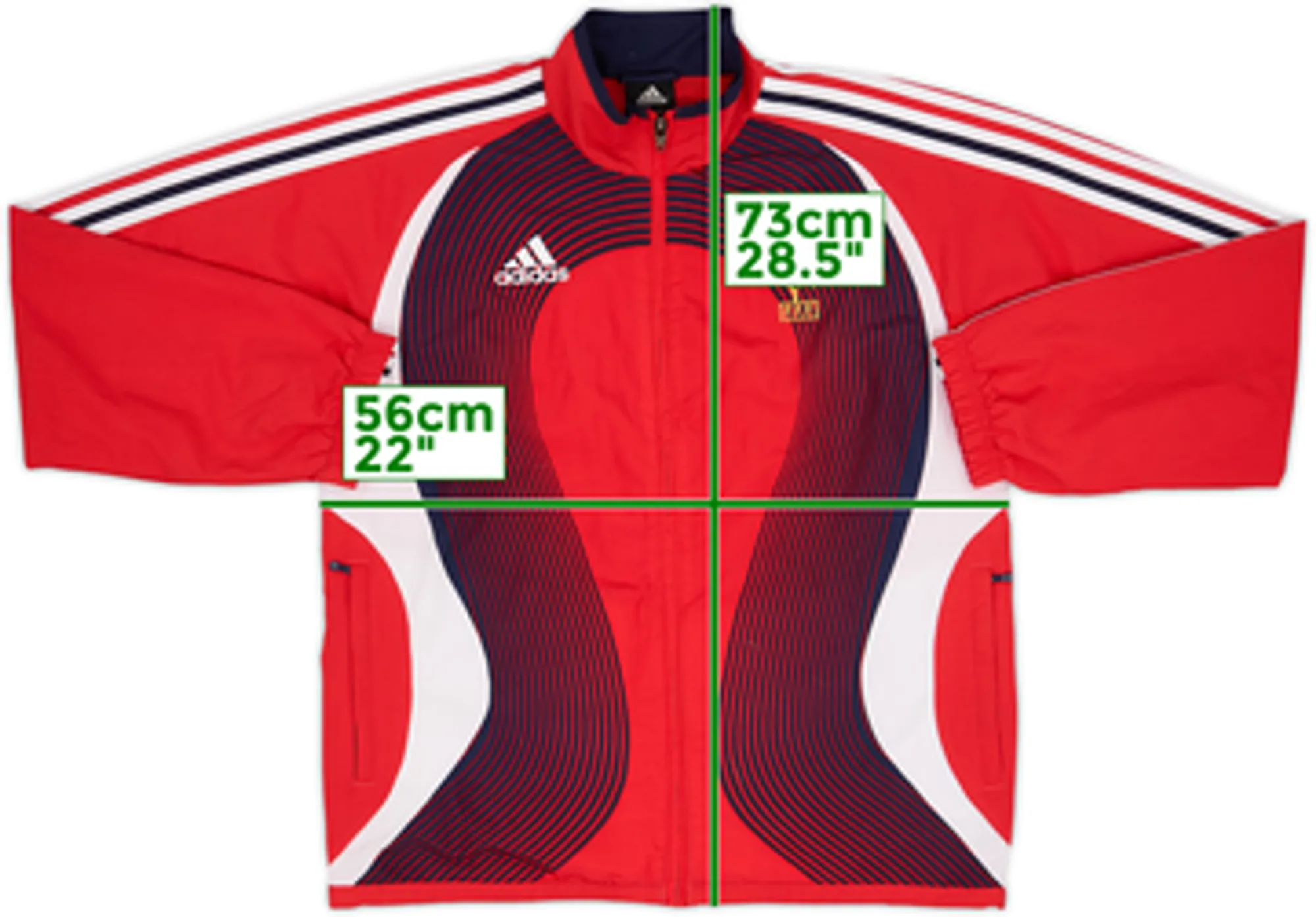 2007-08 France adidas Track Jacket - 10/10 - (L)