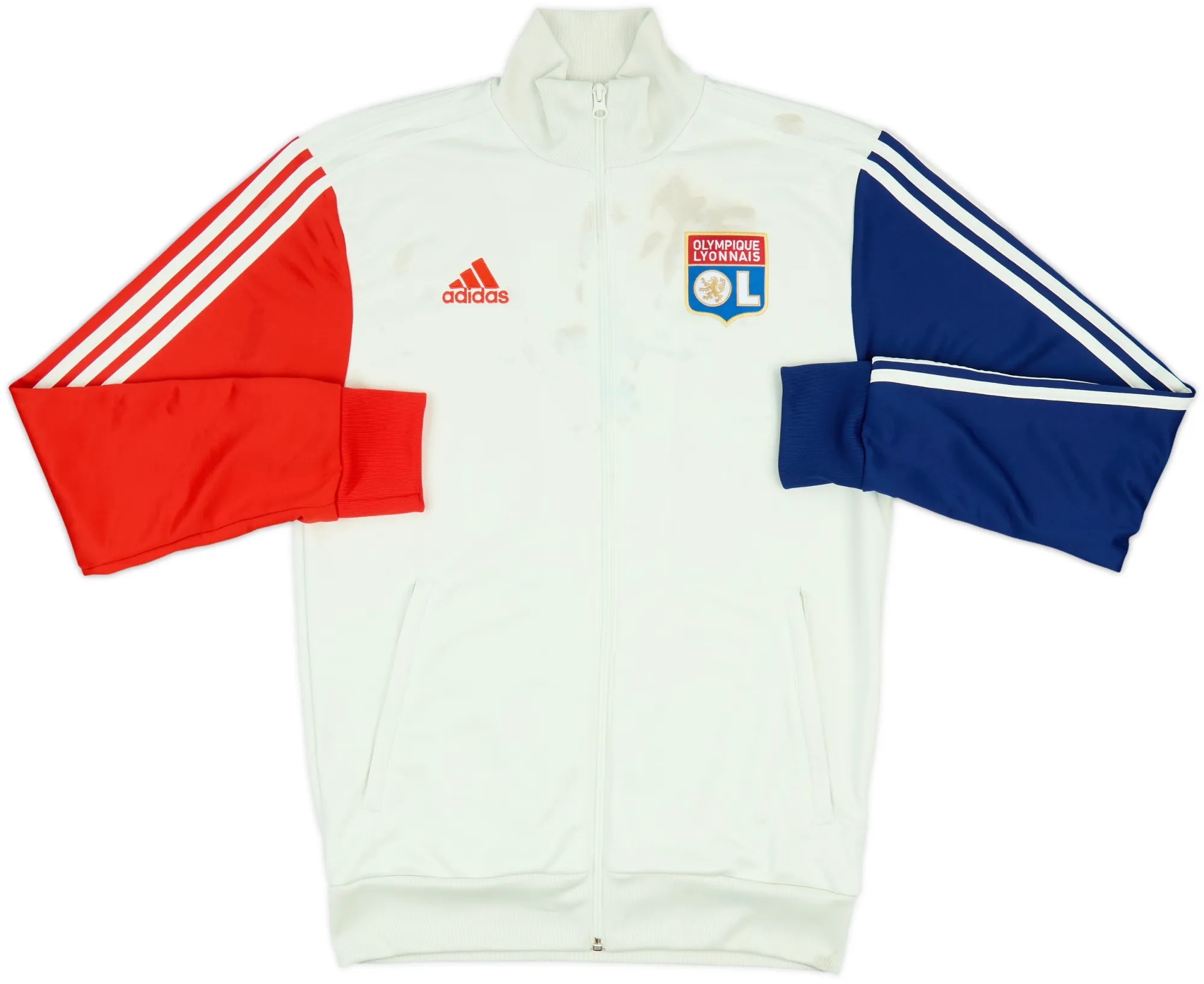 2021-22 Lyon adidas Track Jacket - 4/10 - (S)