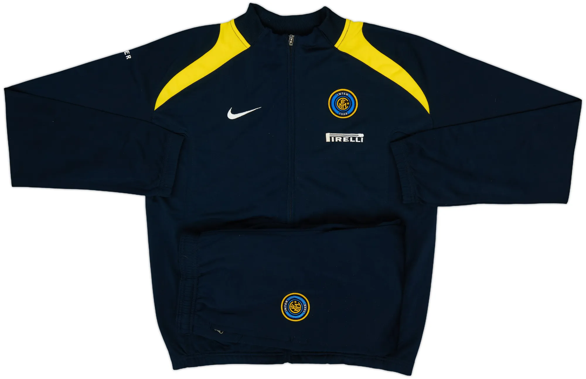 2005-06 Inter Milan Nike Tracksuit - 5/10 - (XL.Boys)