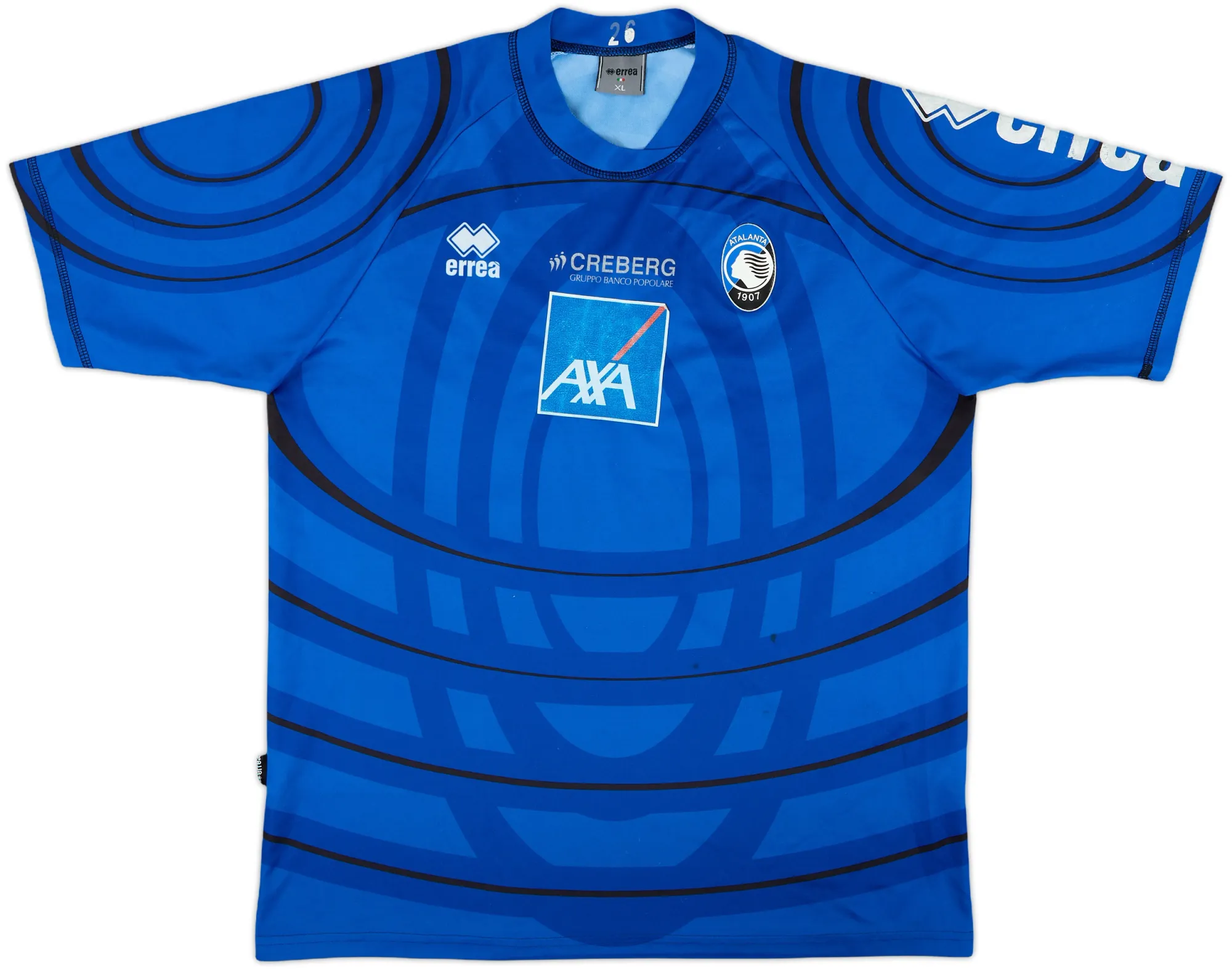 Errea Atalanta Mens SS Home Shirt 2010/11