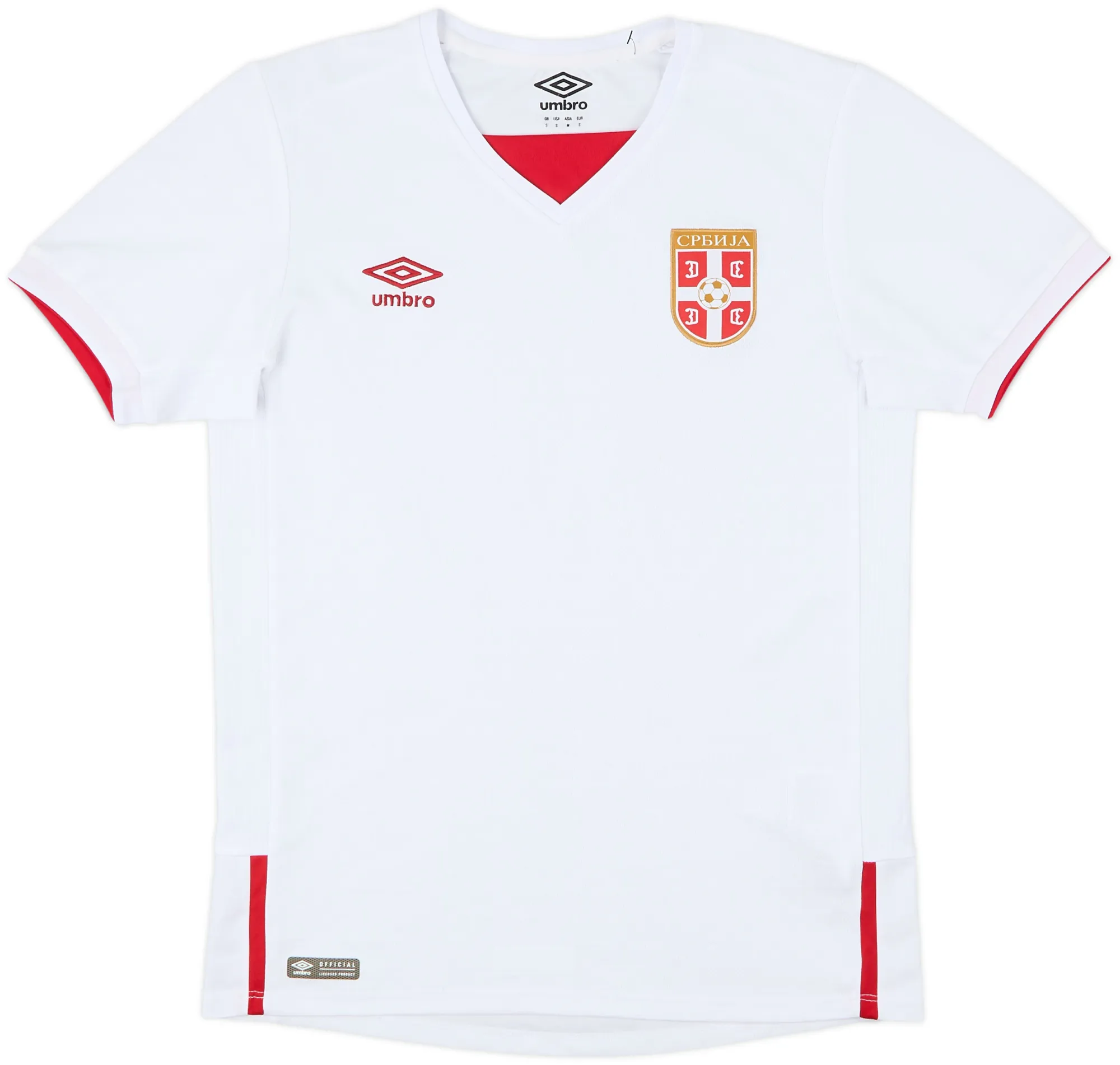 Umbro Serbia Mens SS Away Shirt 2016